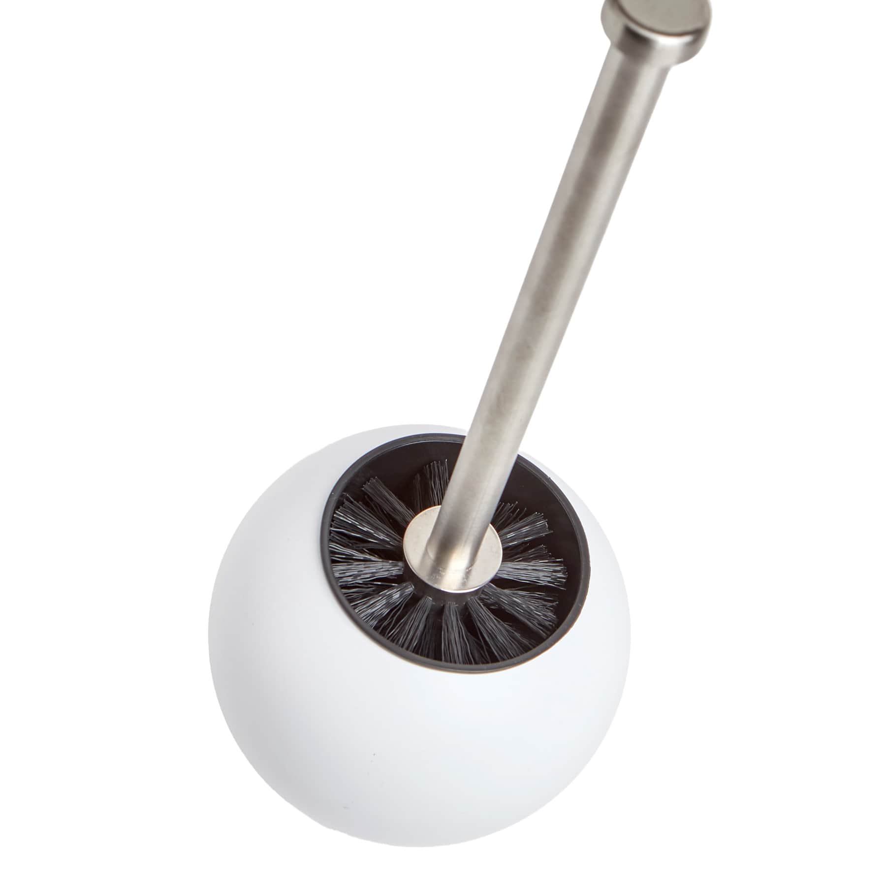 Globe White Toilet Bowl Brush, 14"