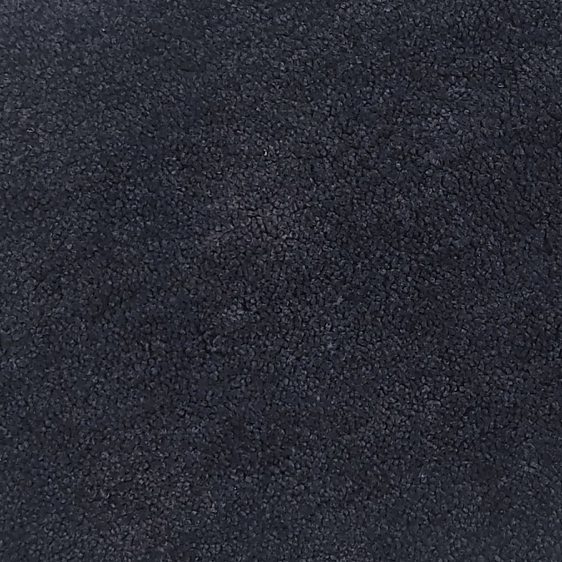 Essential Cut Pile Black Bath Rug, 17x24