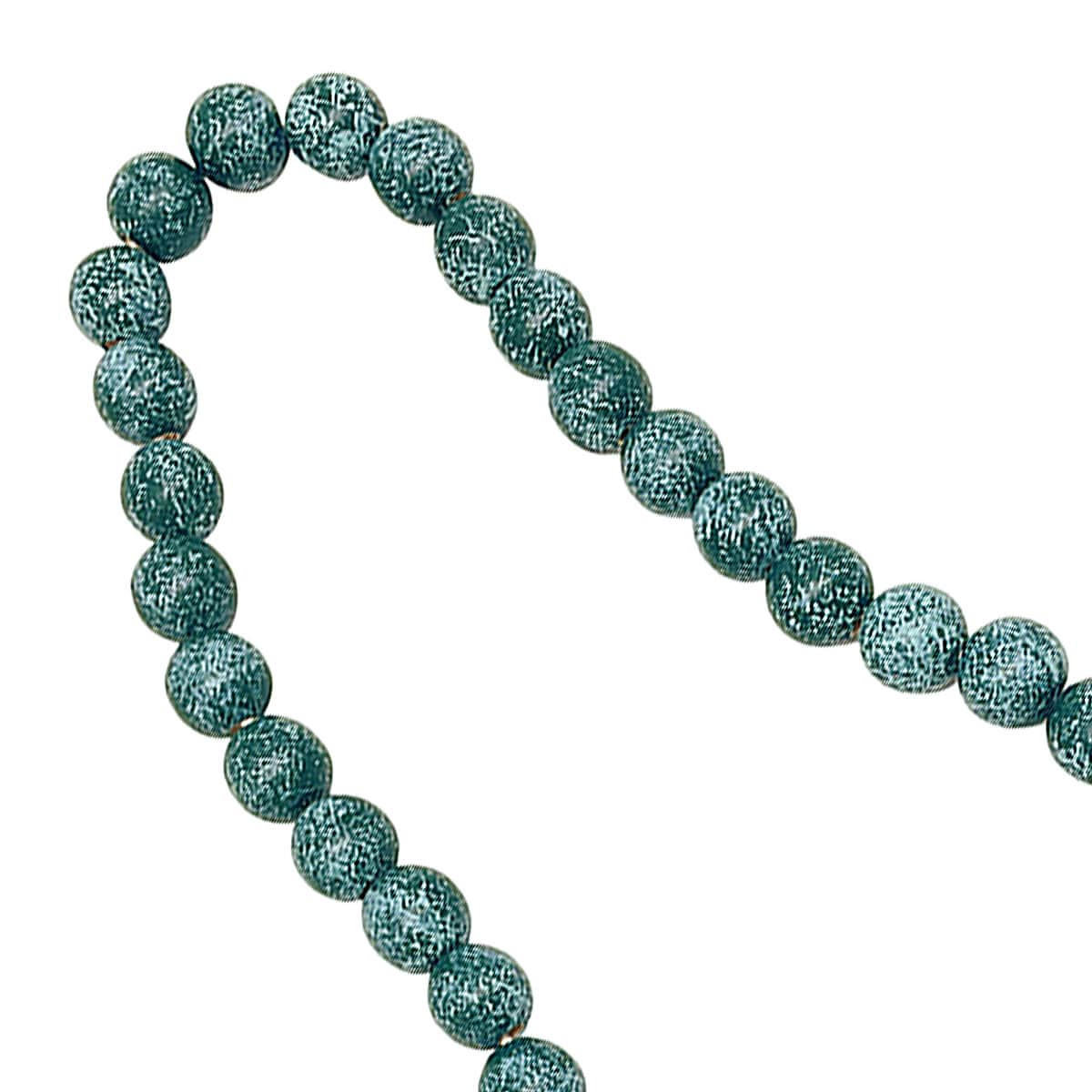 Found & Fable Green Wood Garland, 29"