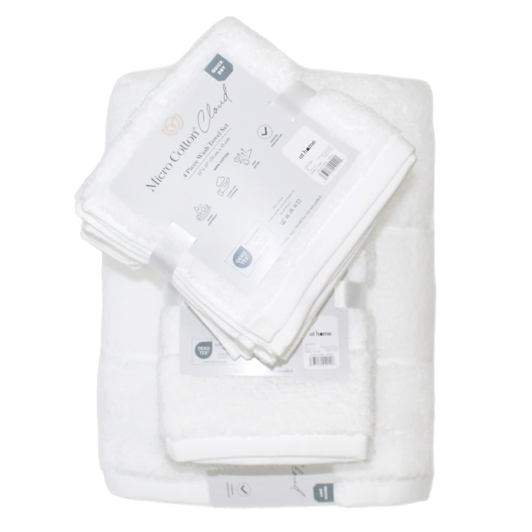 White Cloud Bath Towel