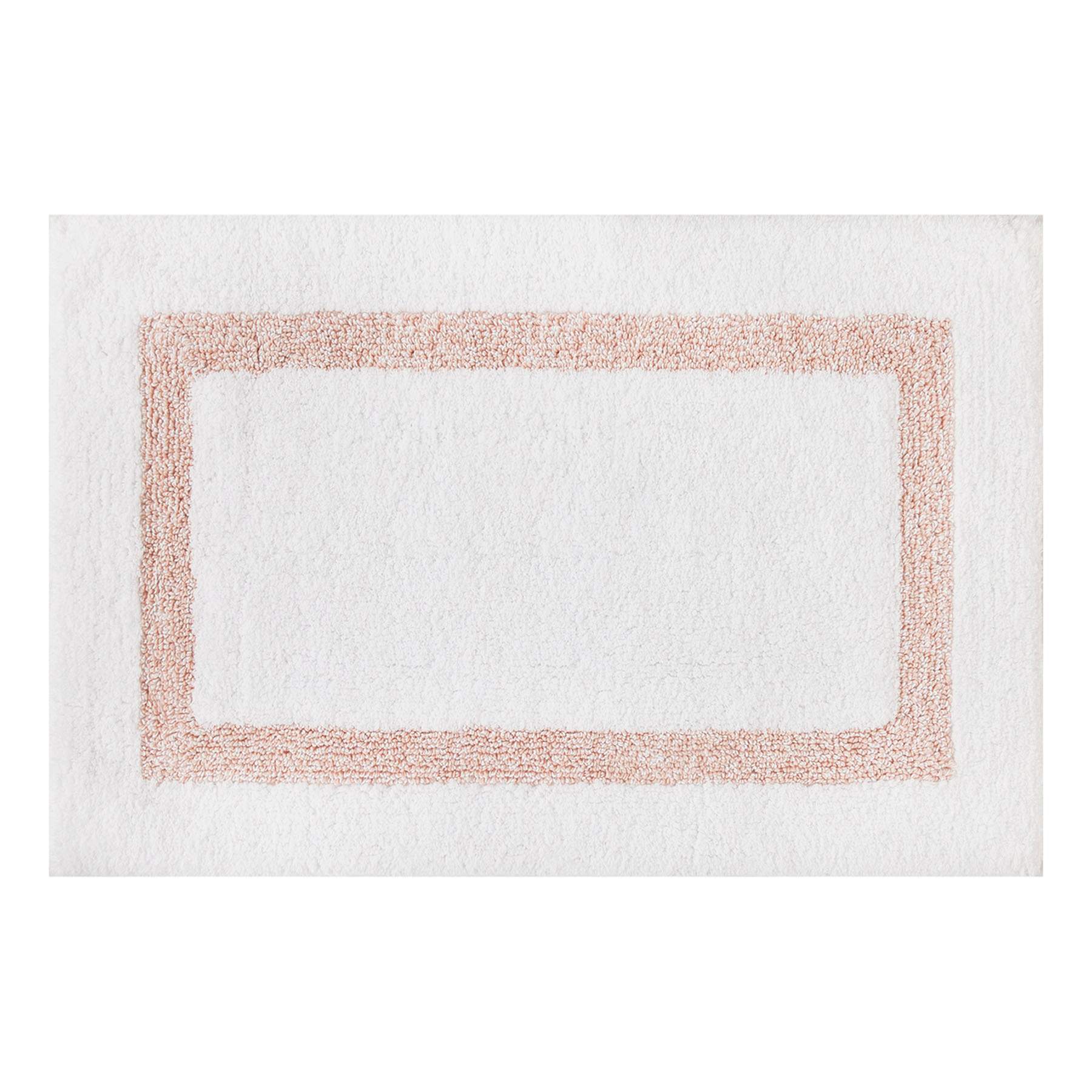 Providence Pink Racetrack Design Bath Rug, 20x30