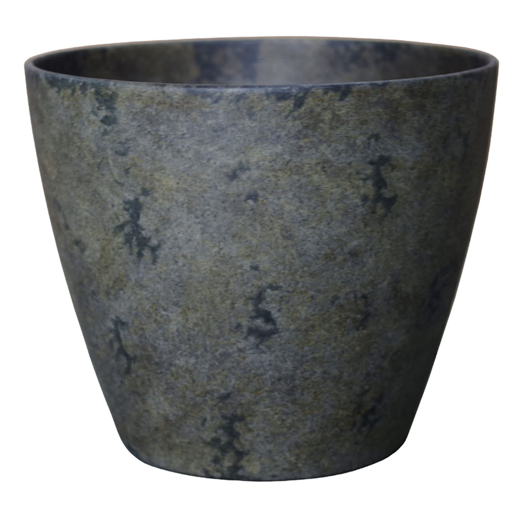 Rustic Gray Egg Shaped Outdoor Planter, Small