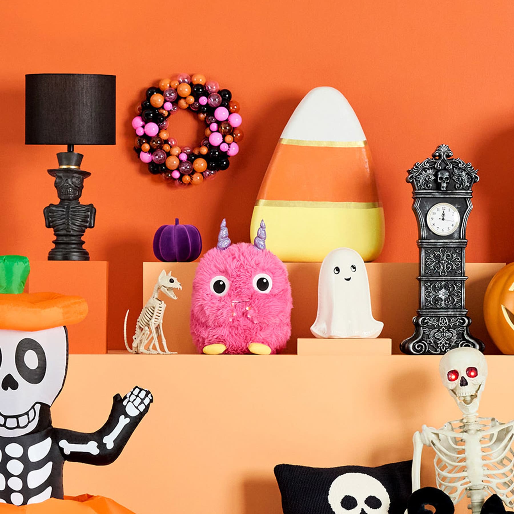 Hey Boo! White Ghost Decor, 12"
