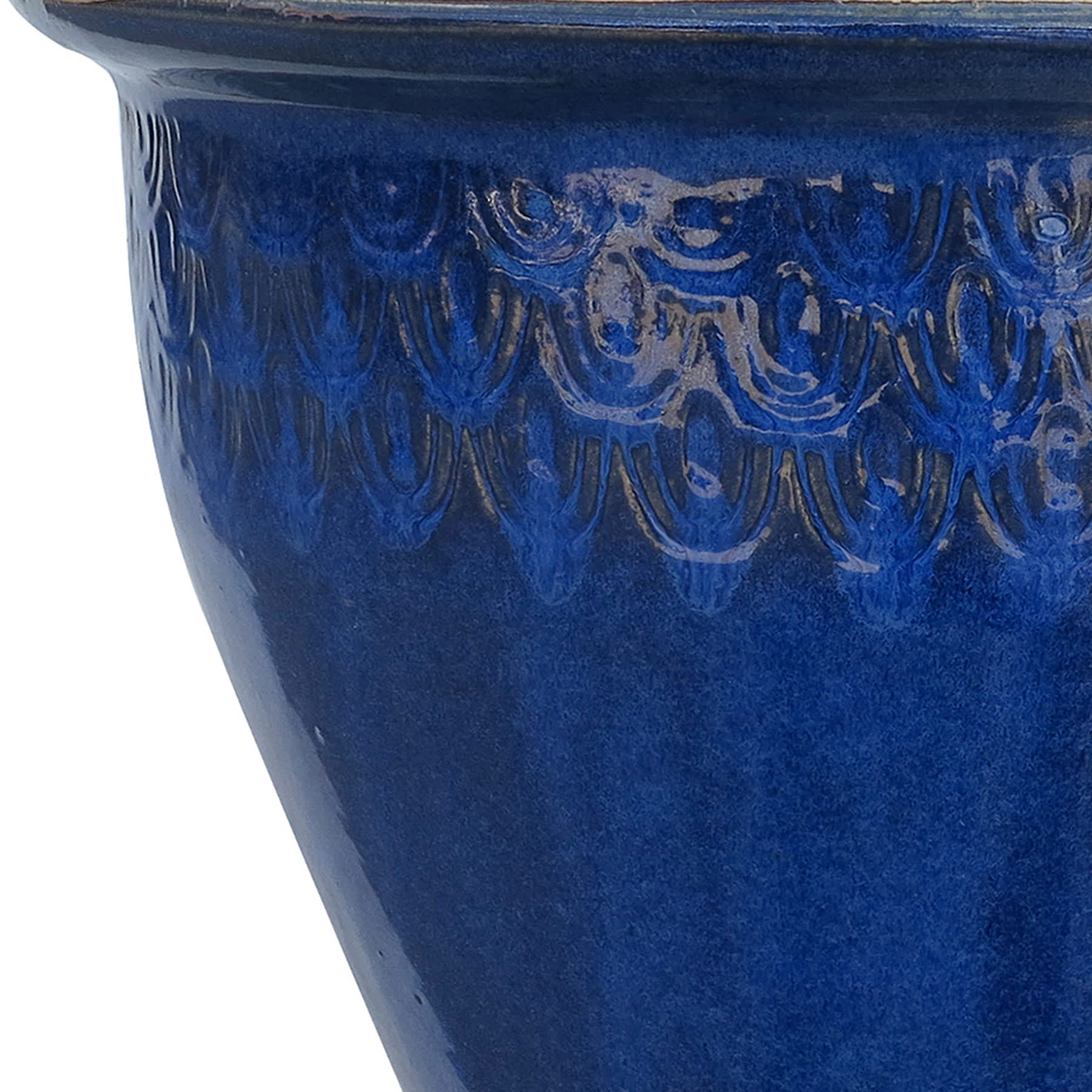 Vegas Blue Outdoor Planter, Large