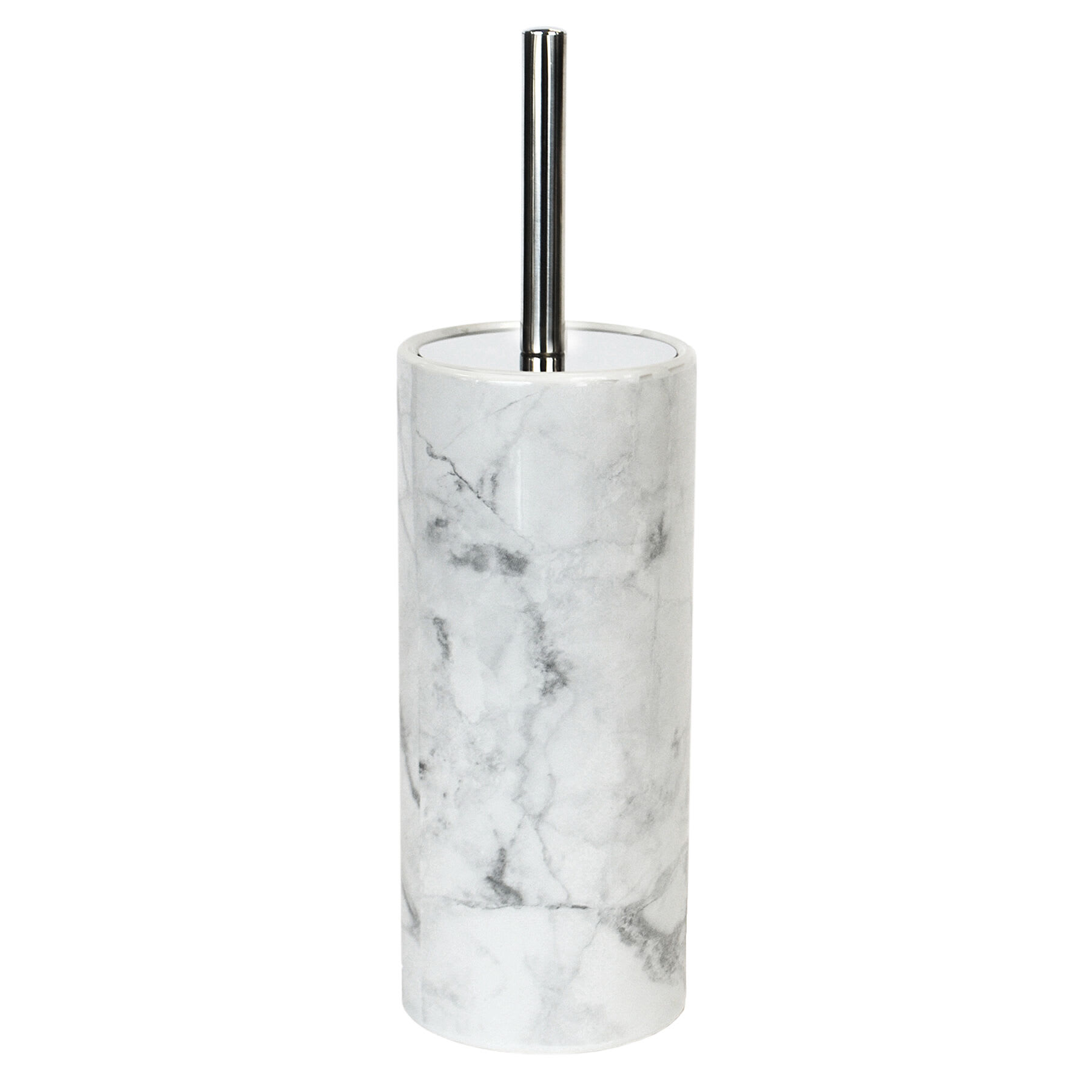 Marmar Marbled Print Ceramic Toilet Bowl Brush