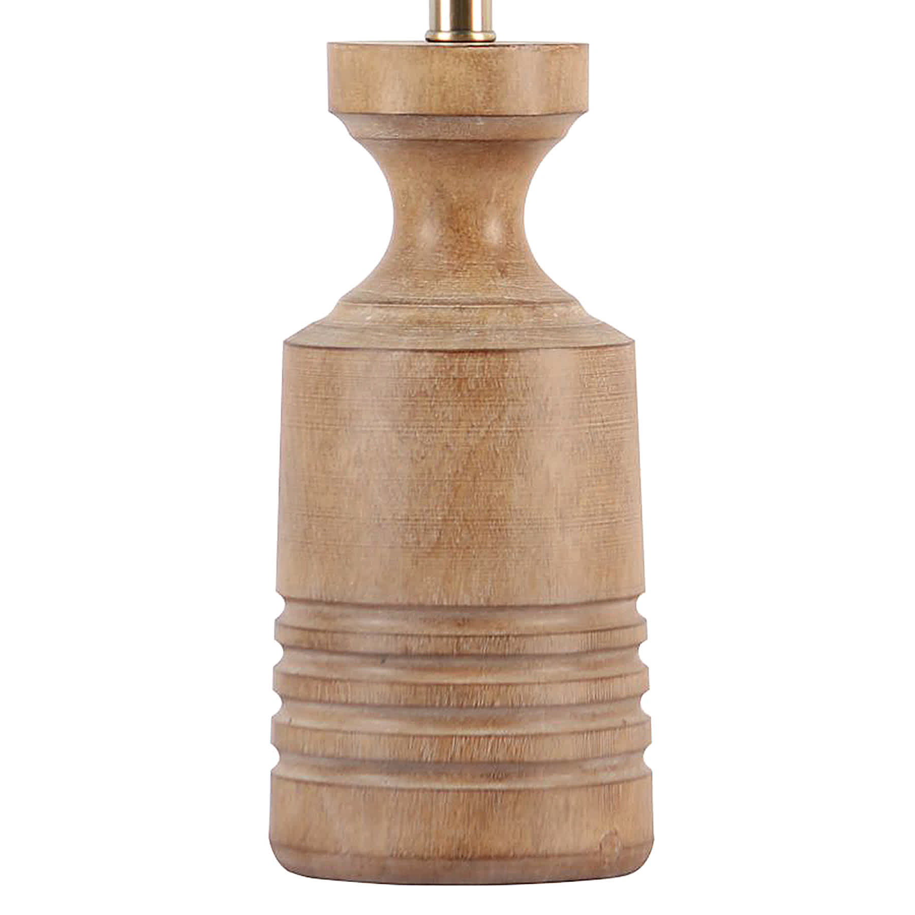 Honeybloom Brown Textured Medium Table Lamp Base, 17"