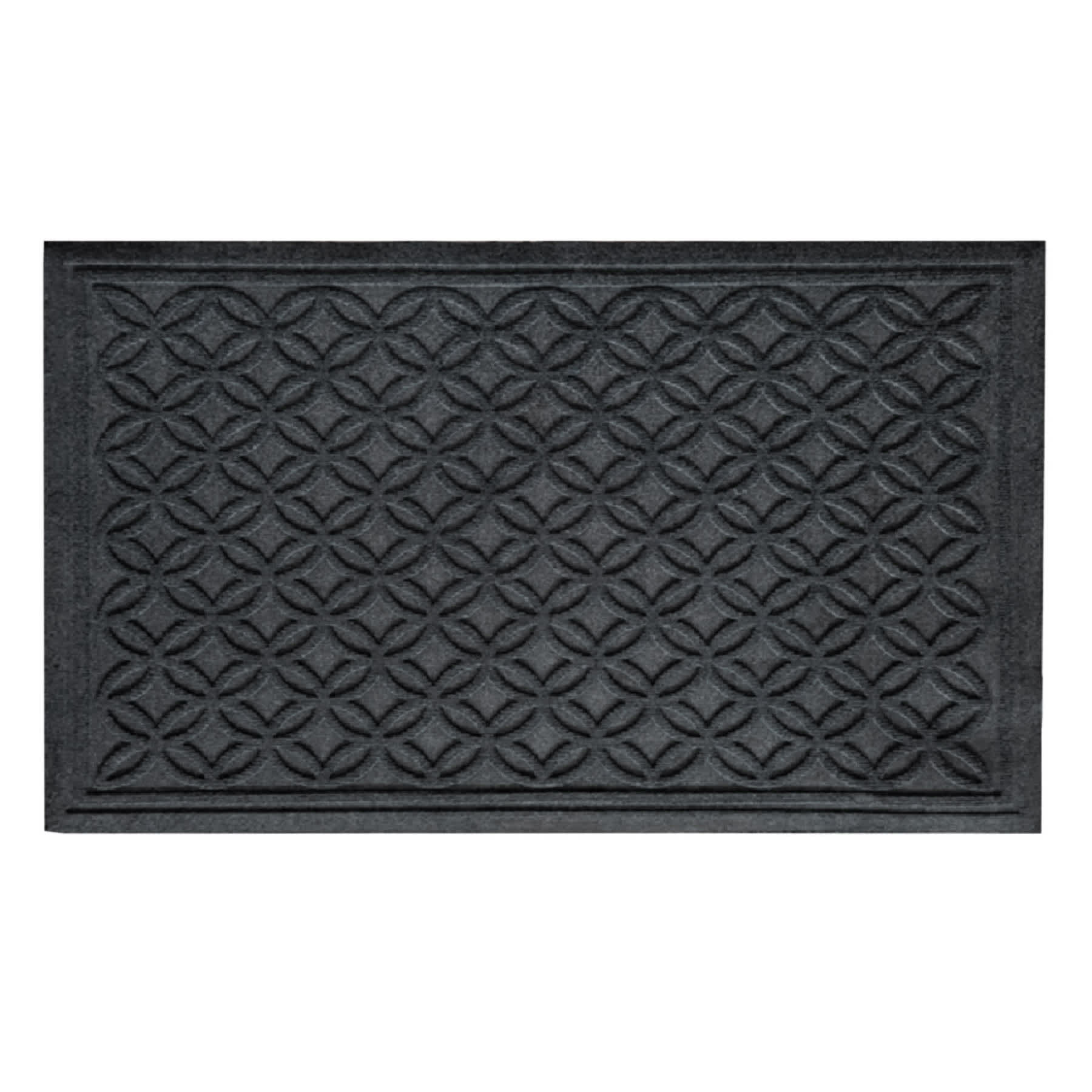 Bluestone Textured Rubber Doormat, 24x36