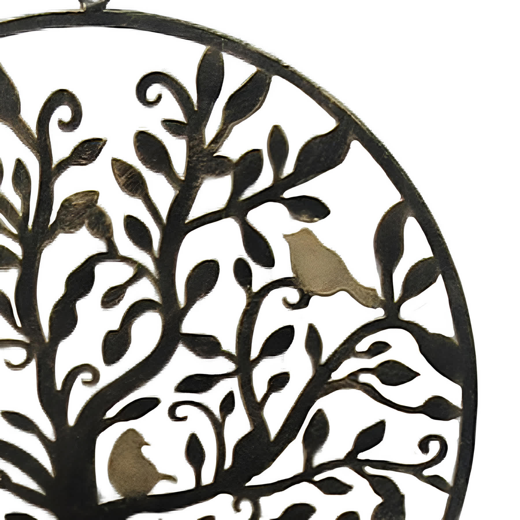 Tree of Life Metal Cutout Wind Chime, 30"