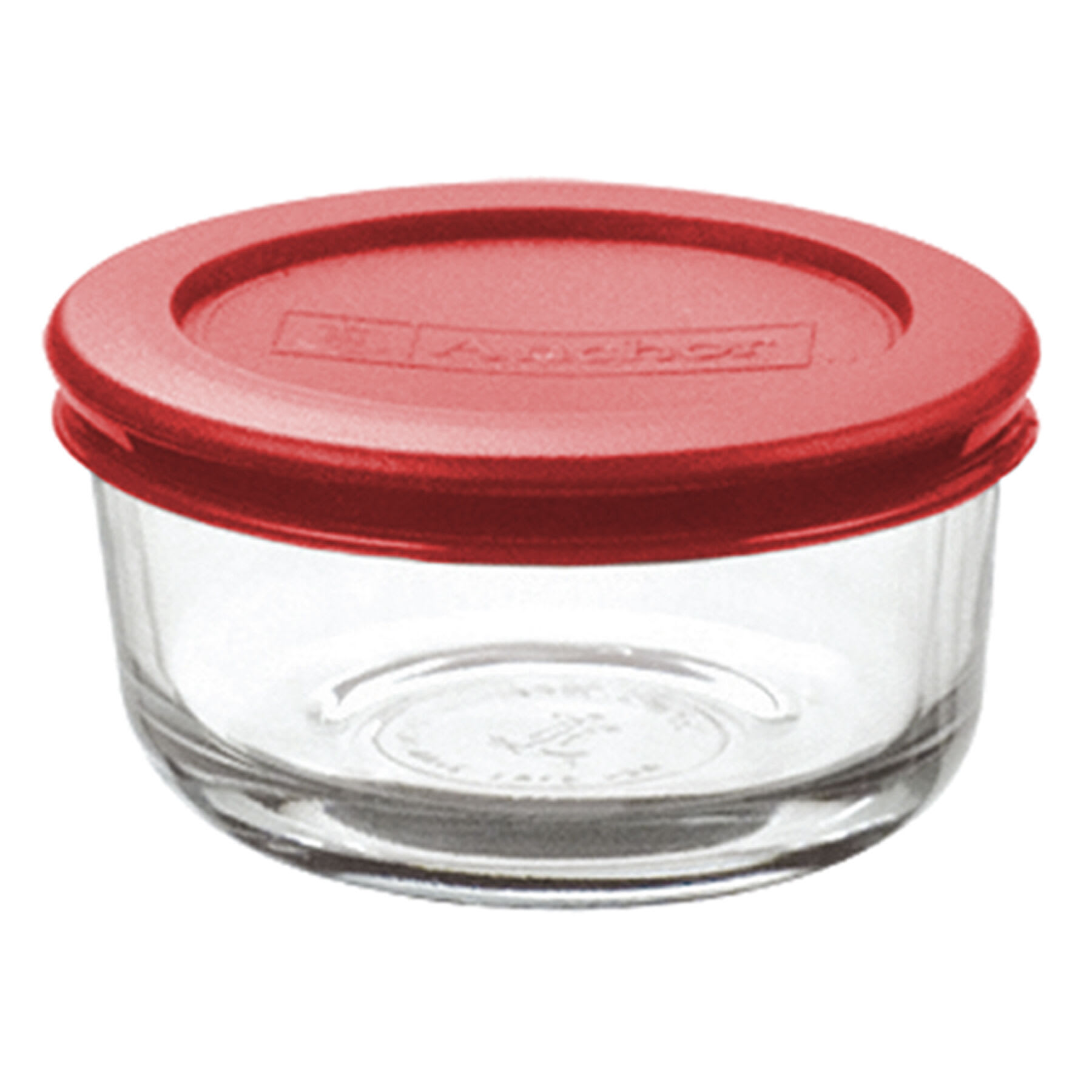 Anchor Hocking 8-Piece Snug Fit 1-Cup Round Food Storage Set