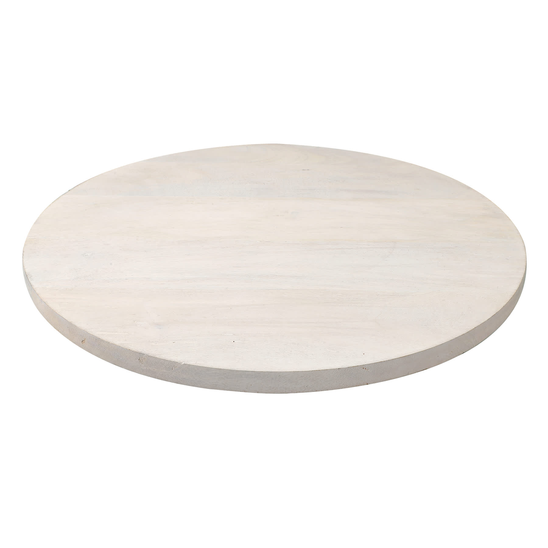 White Wooden Rotating Lazy Susan