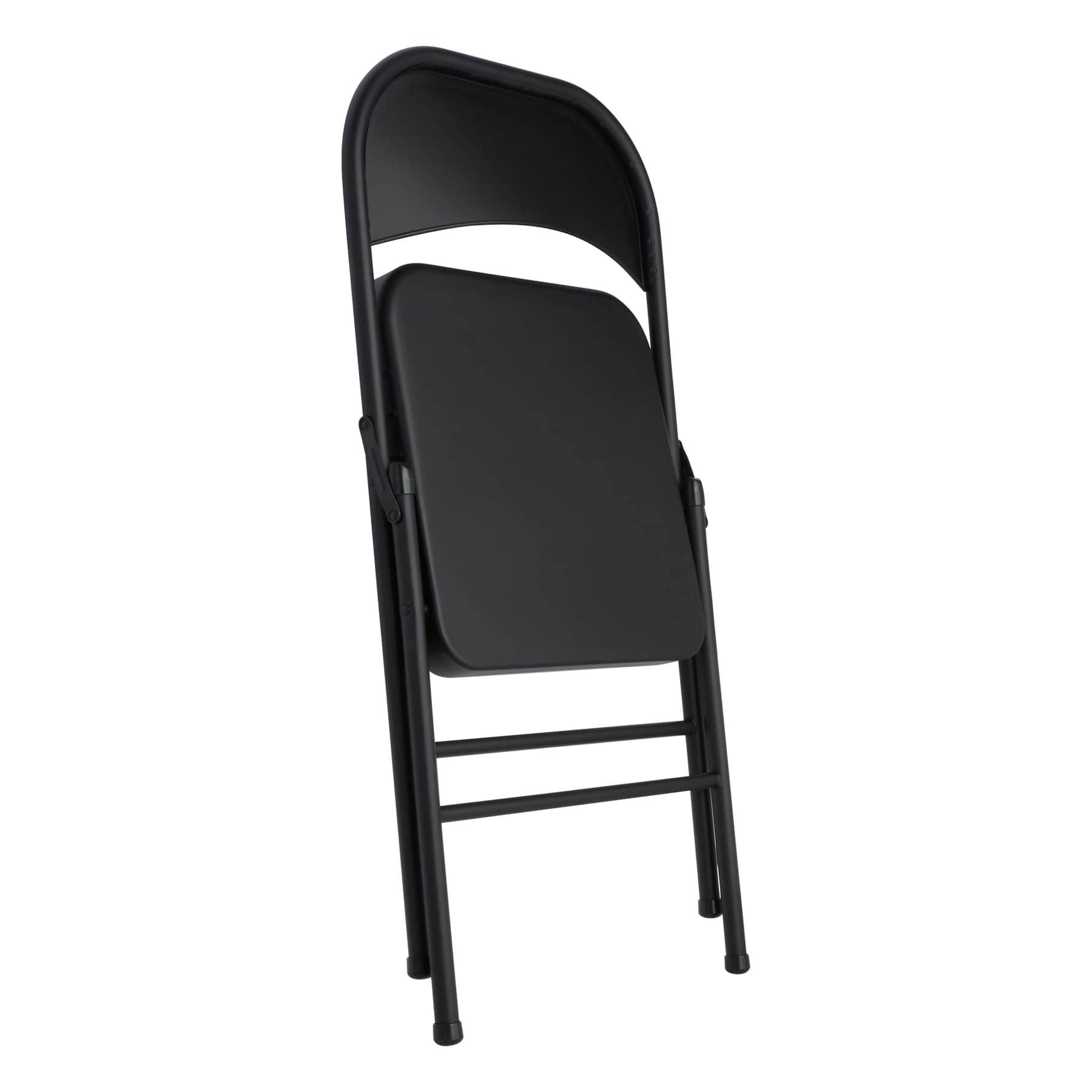Black Metal Folding Chair