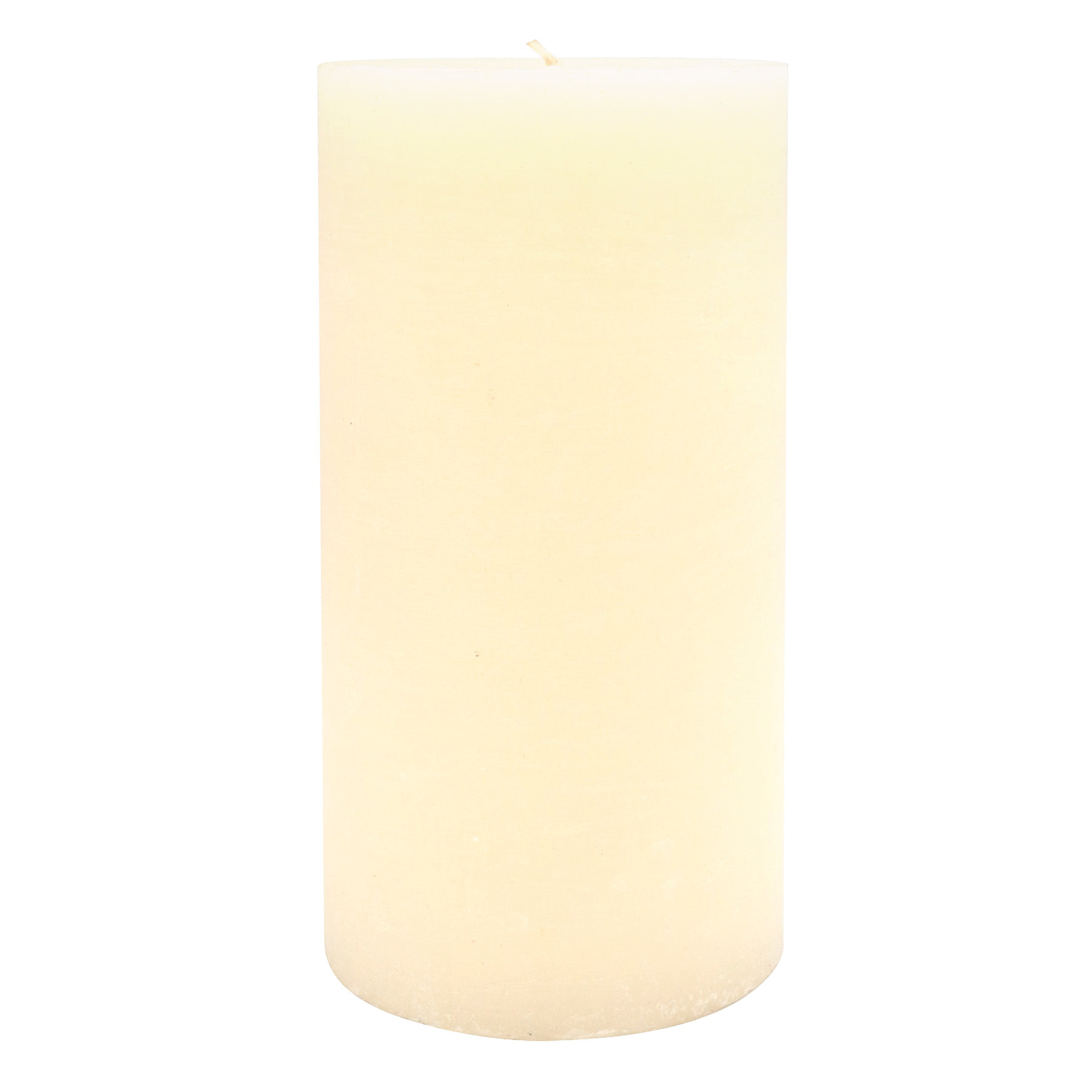 Honeybloom Ivory Unscented Pillar Candle, 4x8