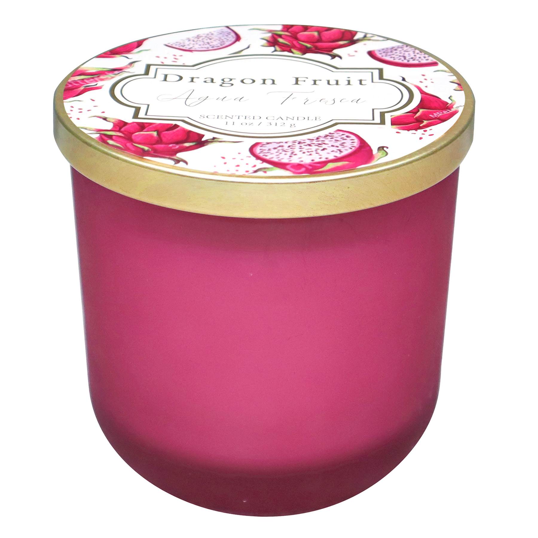 Dragon Fruit Agua Fresca Scented Jar Candle, 11oz