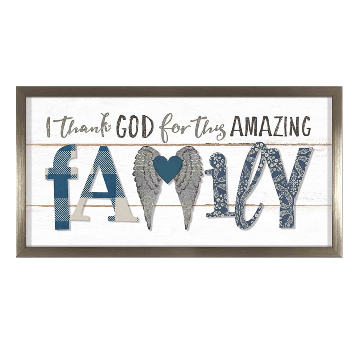 Thank God for This Amazing Family Wall Sign, 15x30