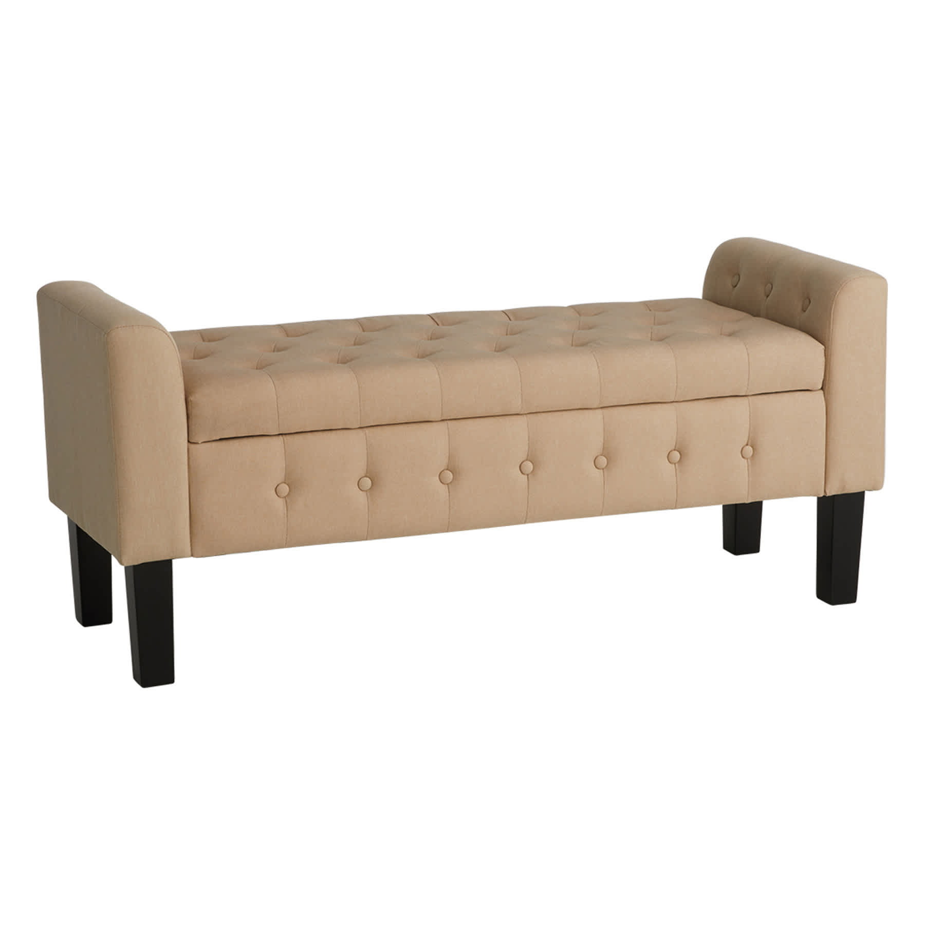 Providence Andy Storage Bench, Beige