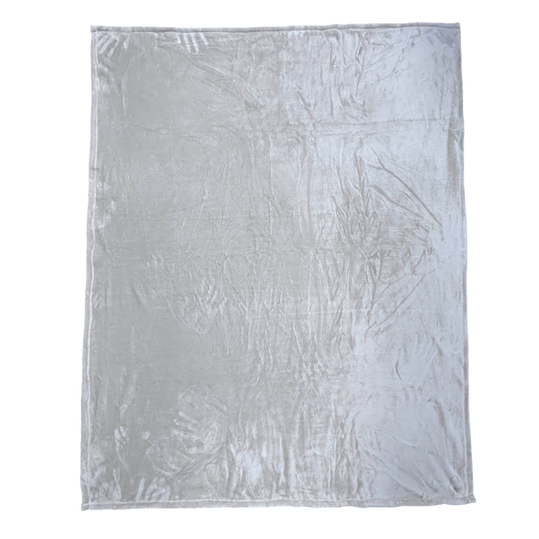 Found & Fable Taupe Micro-Plush Throw Blanket, 50x60