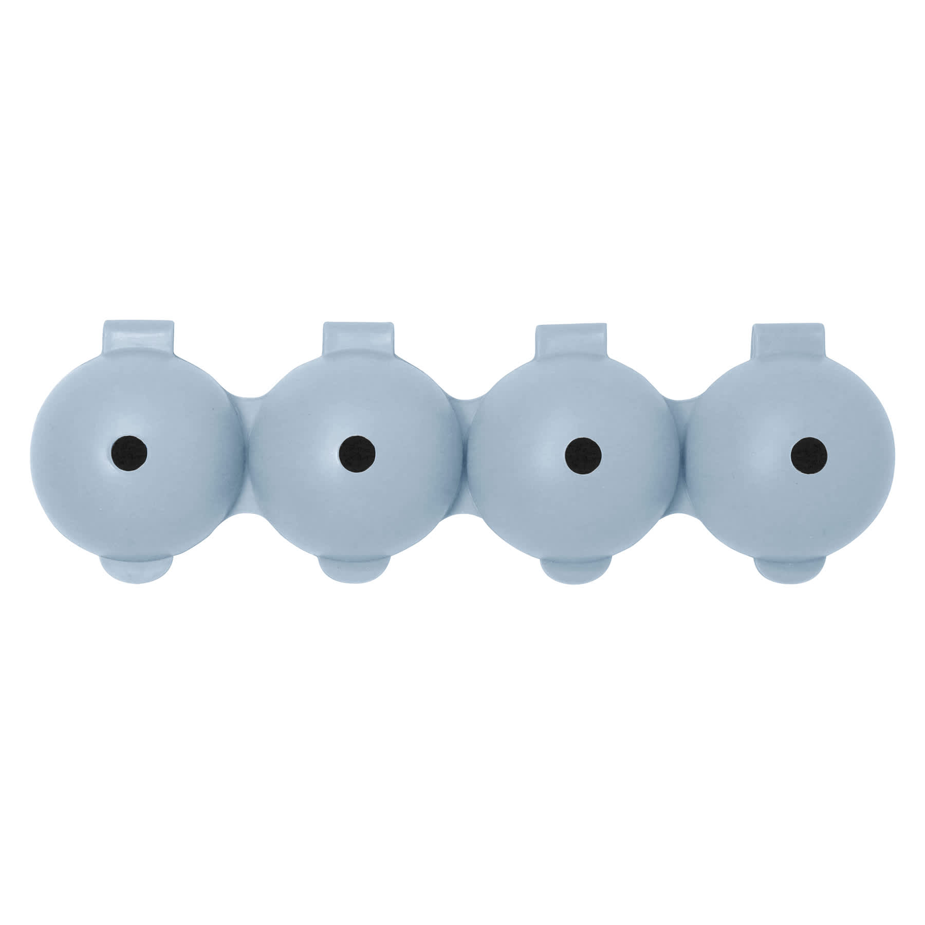 4-Section Ice Ball Tray, Blue