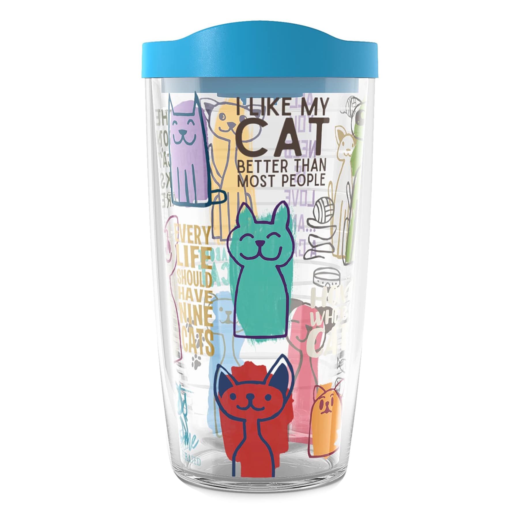 Cat Sayings Tumbler