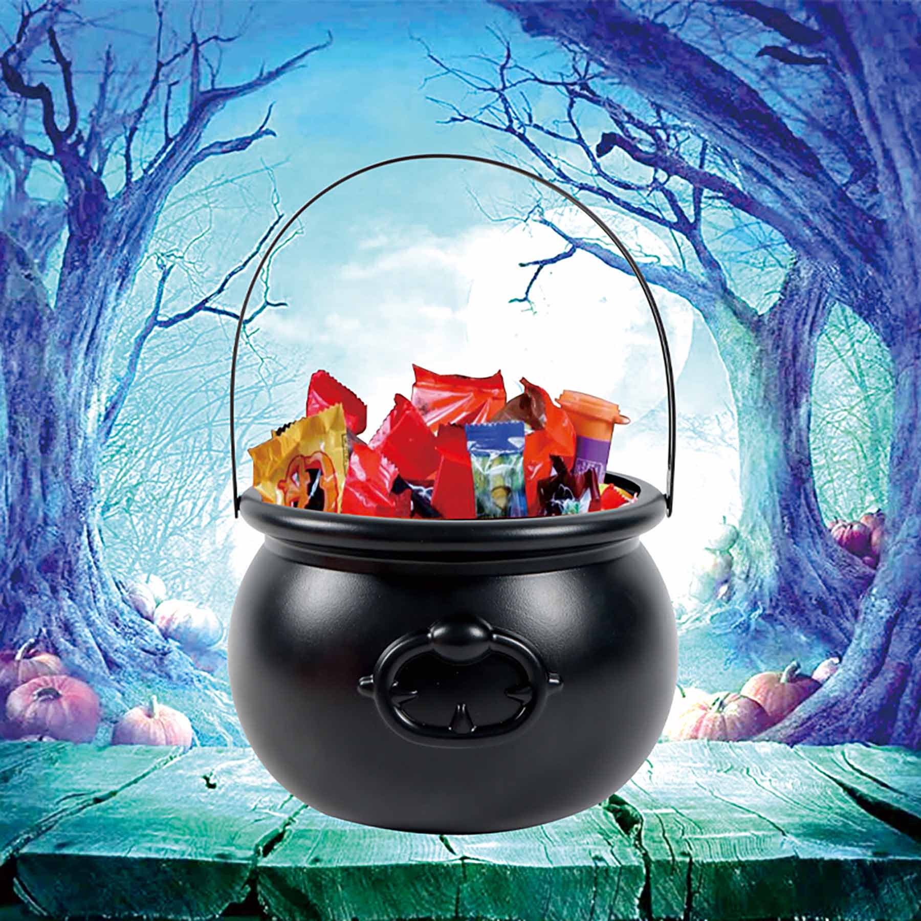 Black Cauldron Bucket
