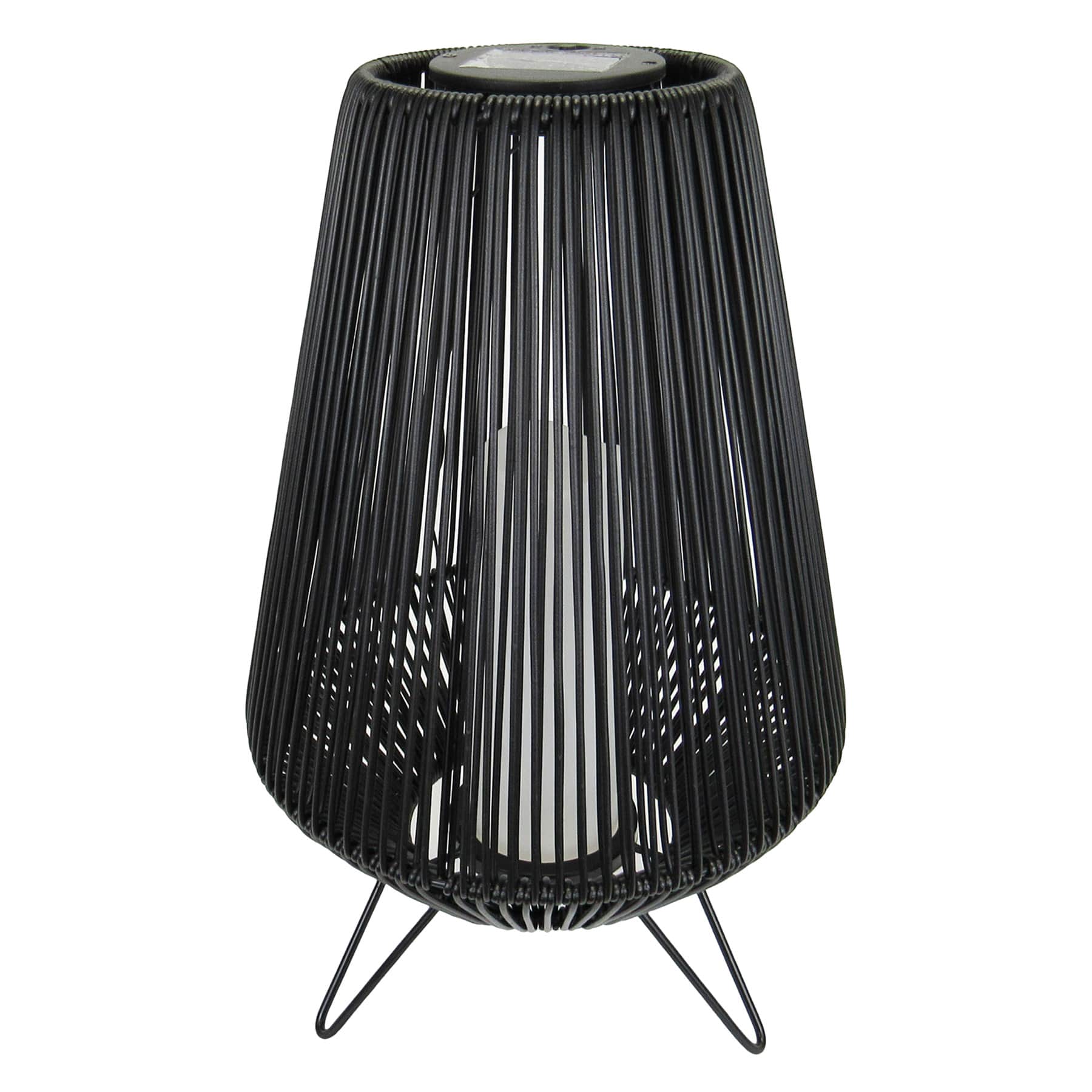 Crosby St. Modern Solar Led Candle Outdoor Lantern, 18"