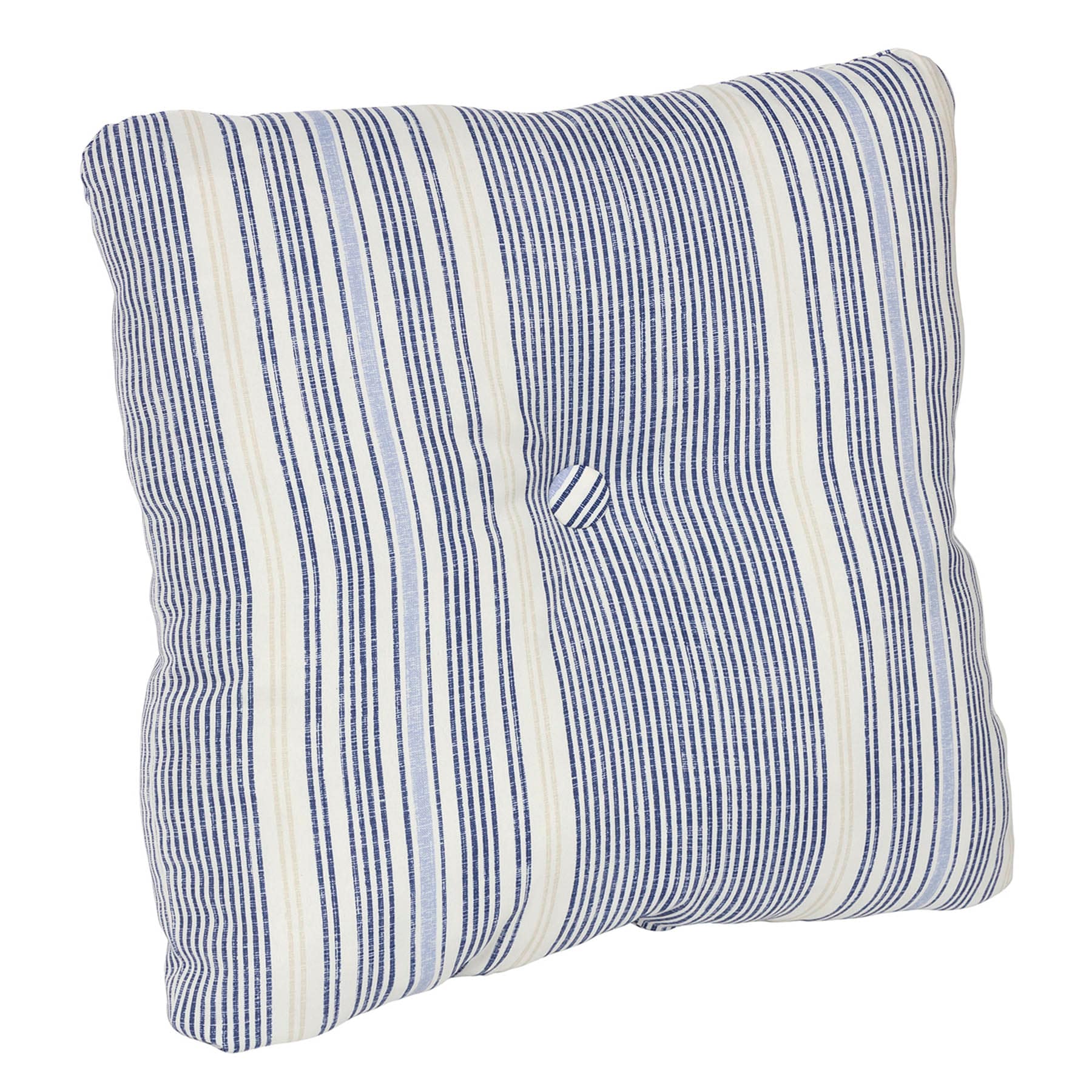 Calisto Pinstripe Outdoor Tufted Back Cushion