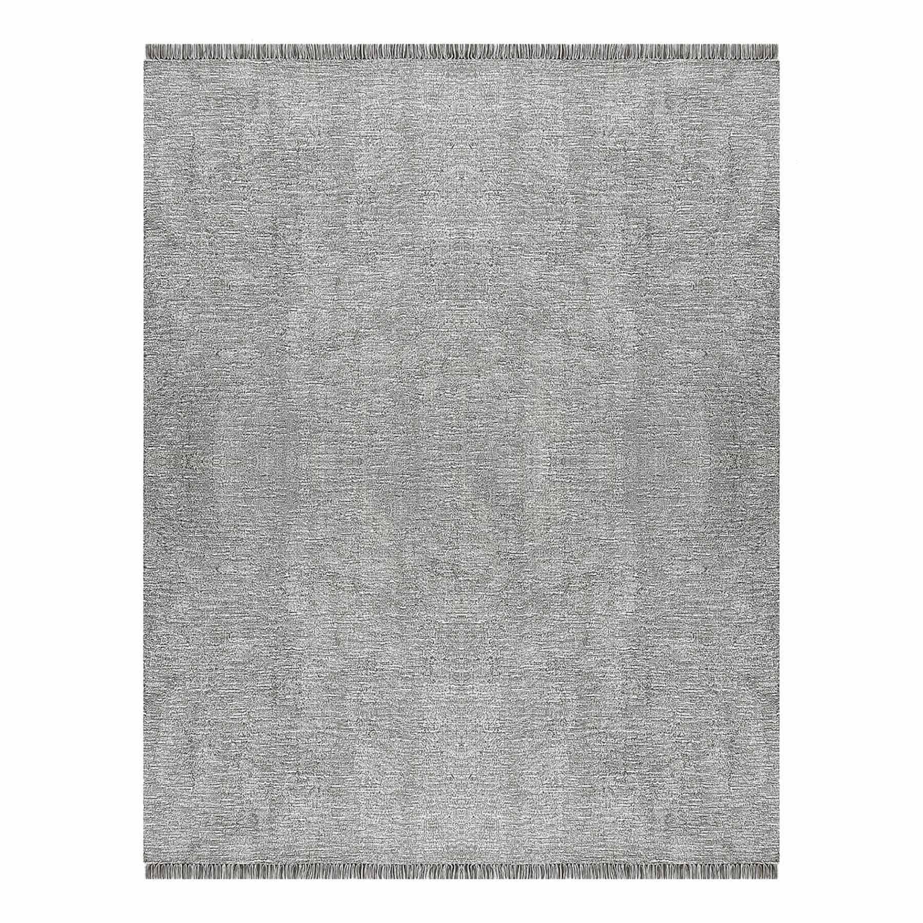 (A484) Crosby St. Breton Grey Tufted Area Rug, 8x10