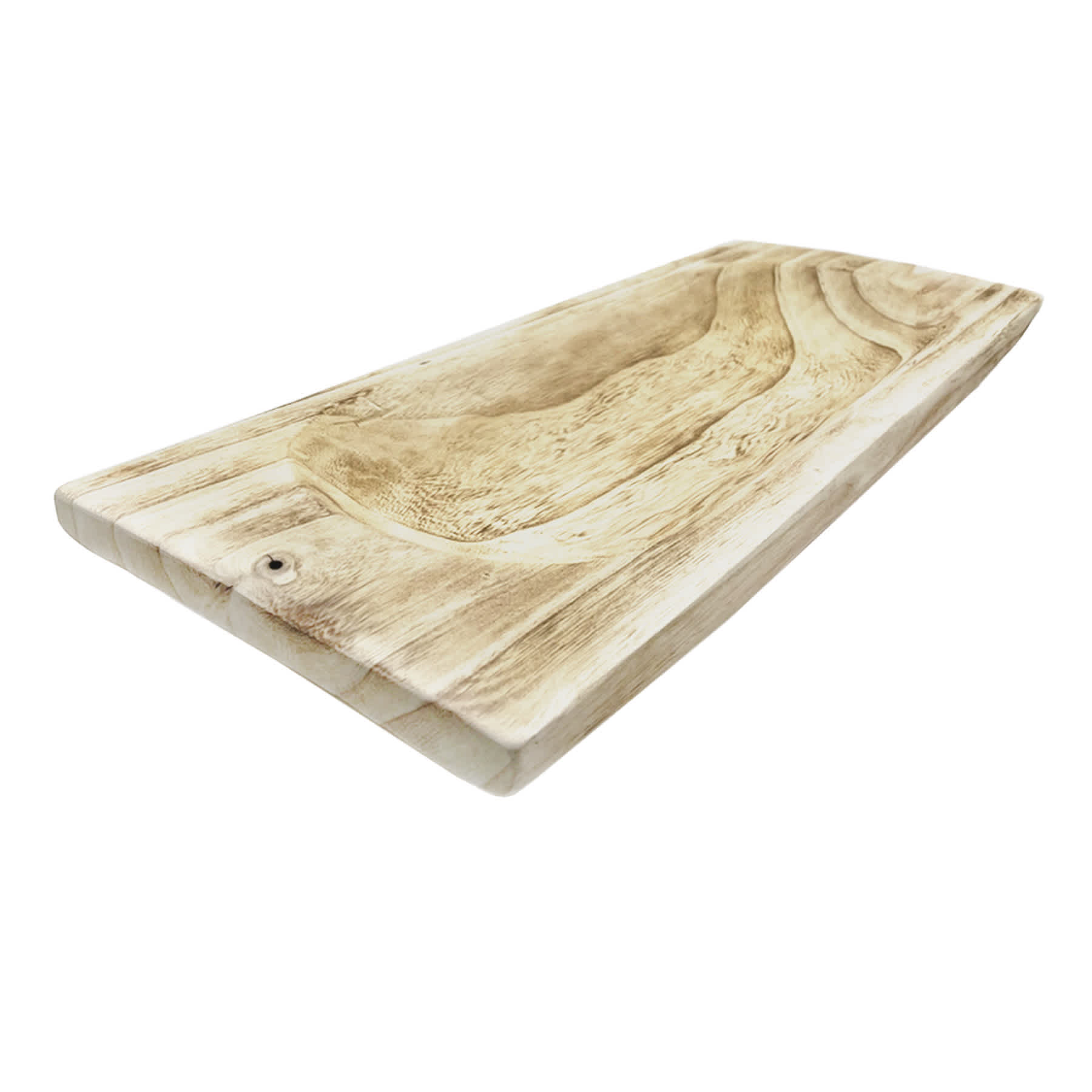 Natural Wood Finish Tray, 26x11