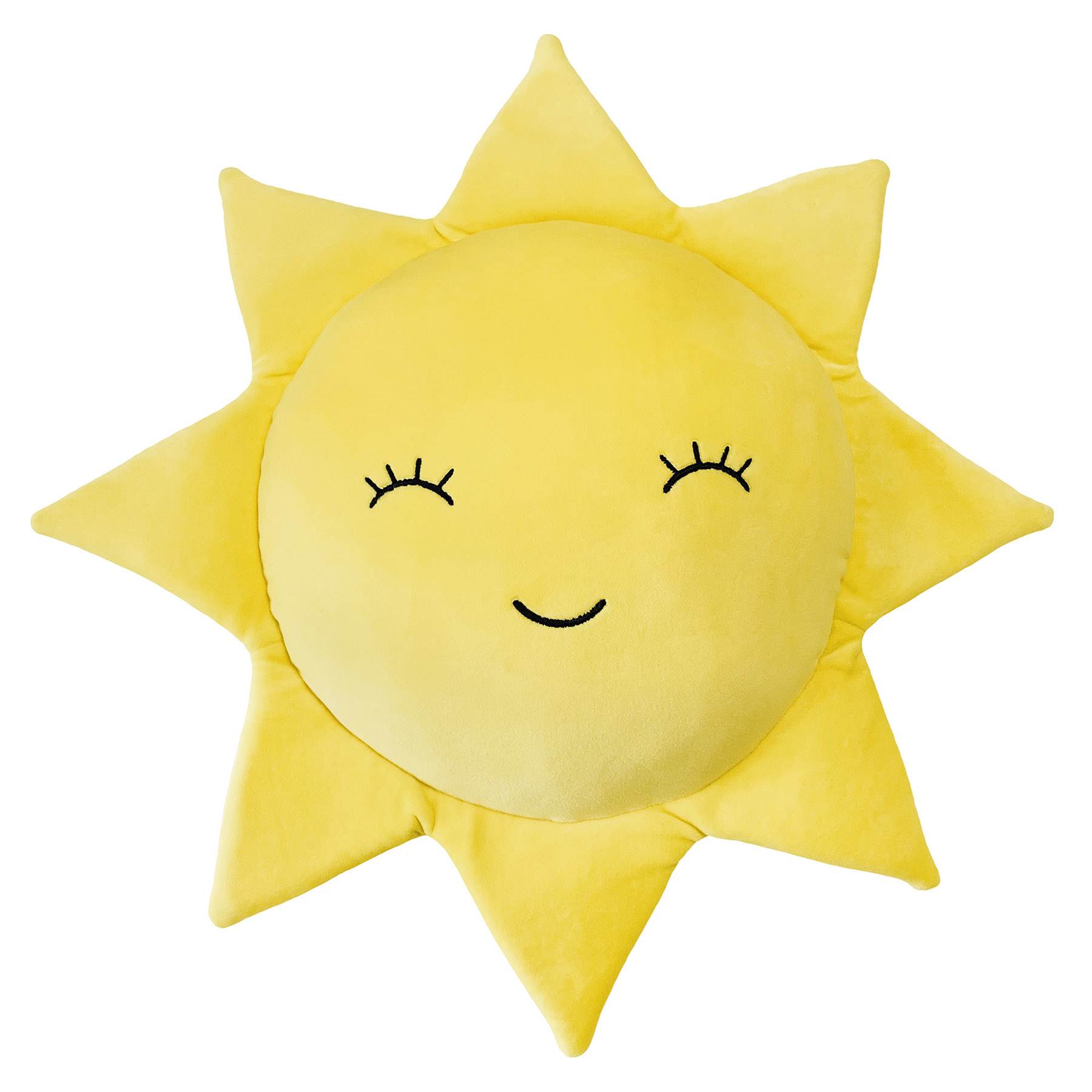 Tiny Dreamers Fairy Garden Happy Sun Pillow, 16"