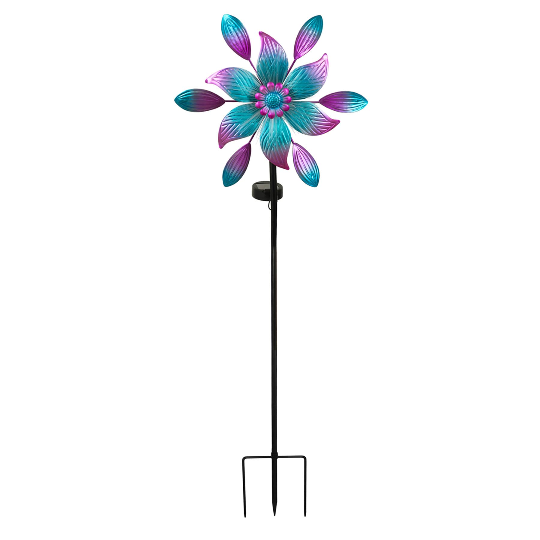 Fiber Optic Lighted Wind Spinner, 63"