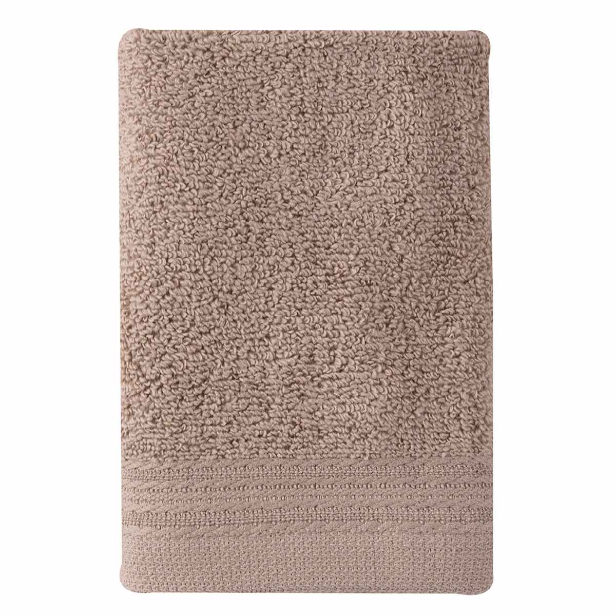 Honeybloom Plush Performance Solid Stone Washcloth, 13"