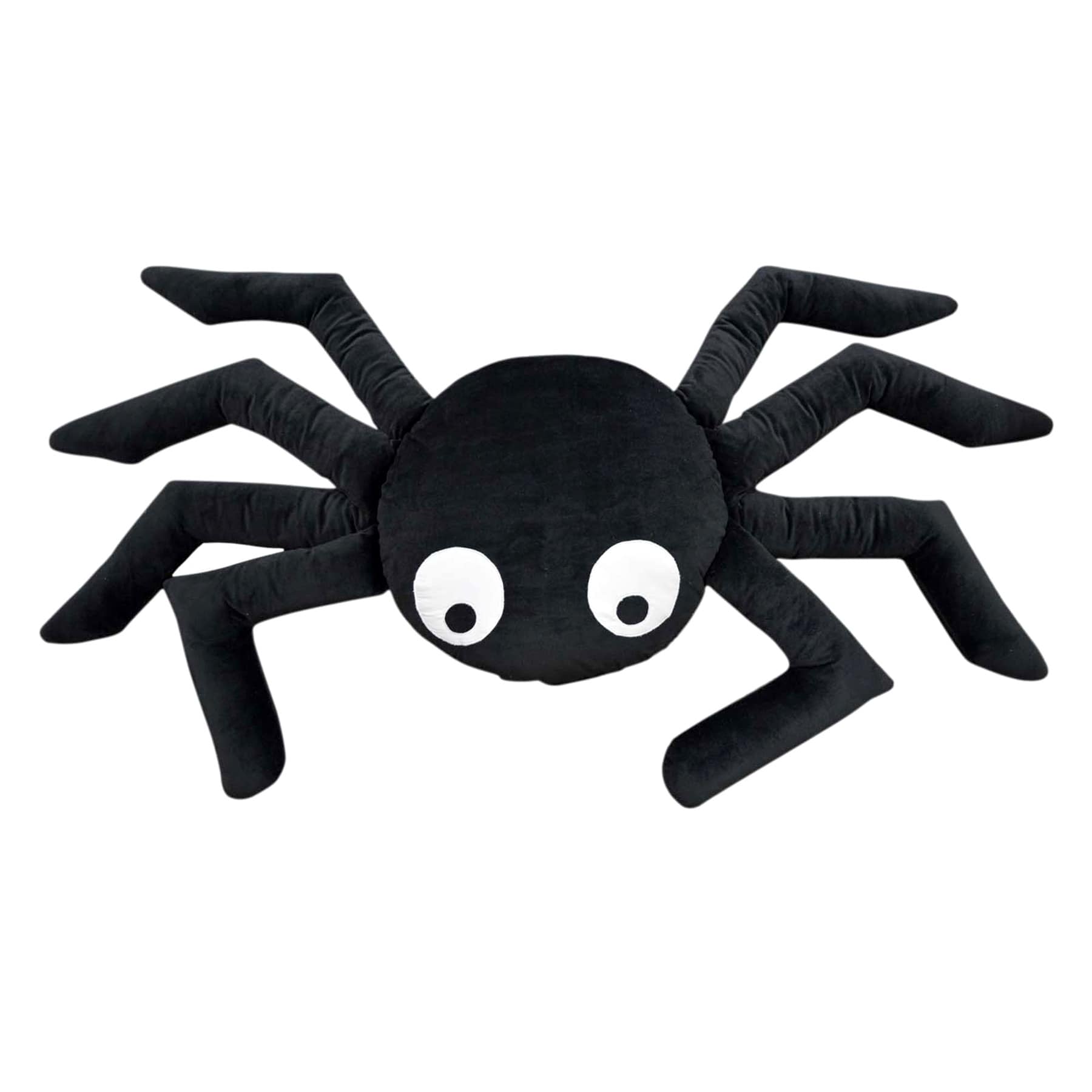 Oversized Spider Shaped Throw Pillow, 50x20