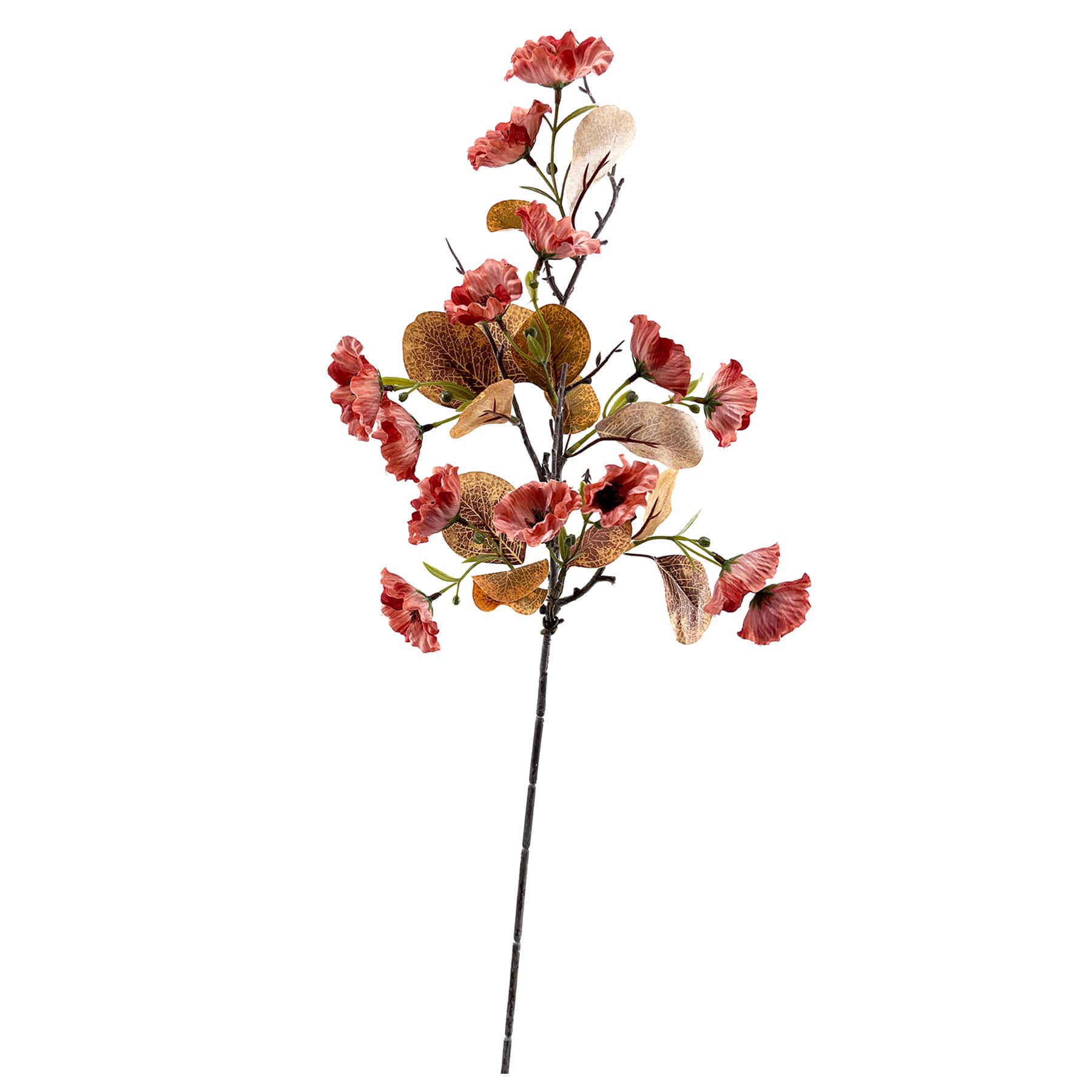 Pink & Red Flower Stem, 27"