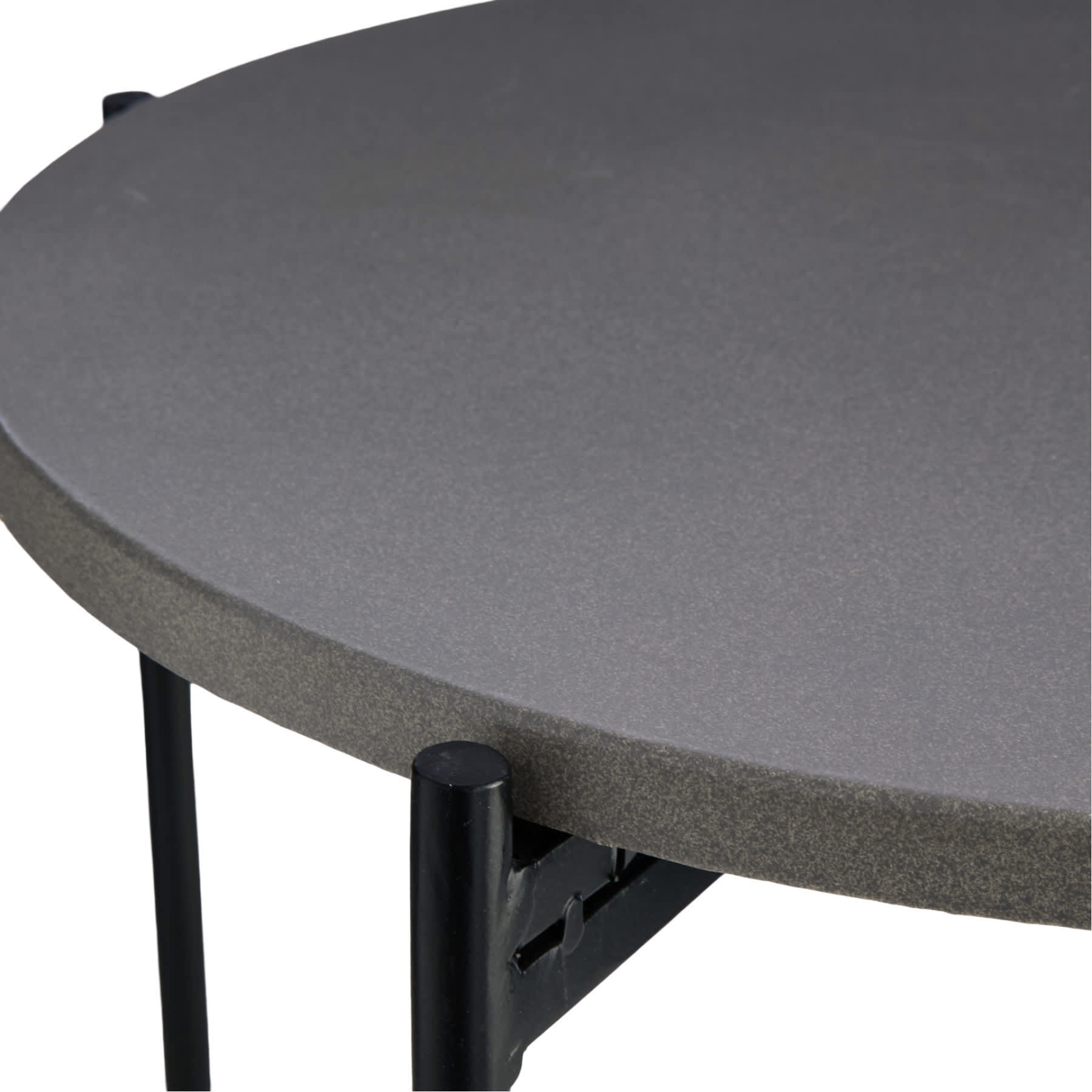 Crosby St. Cement Patio Side Table, Grey