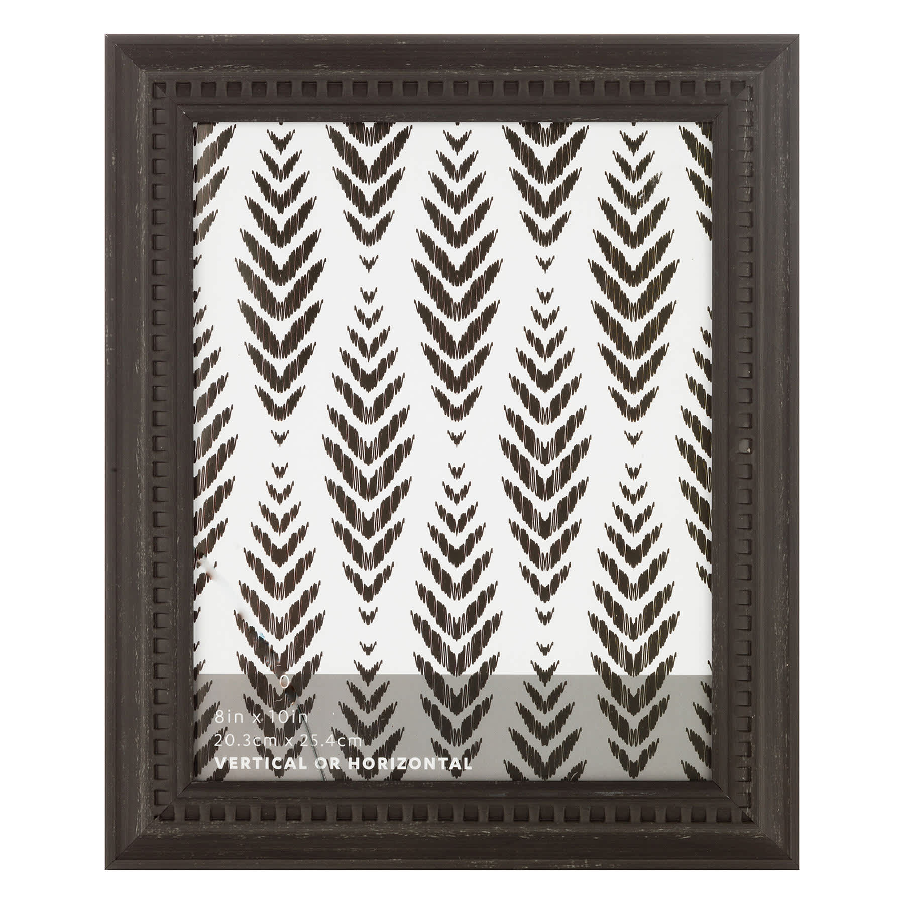 Black Beaded Tabletop Picture Frame, 8x10
