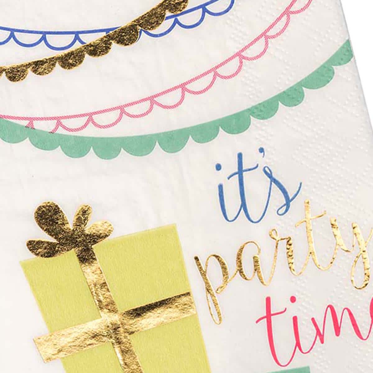 16-Count Birthday Candle Guest Towels