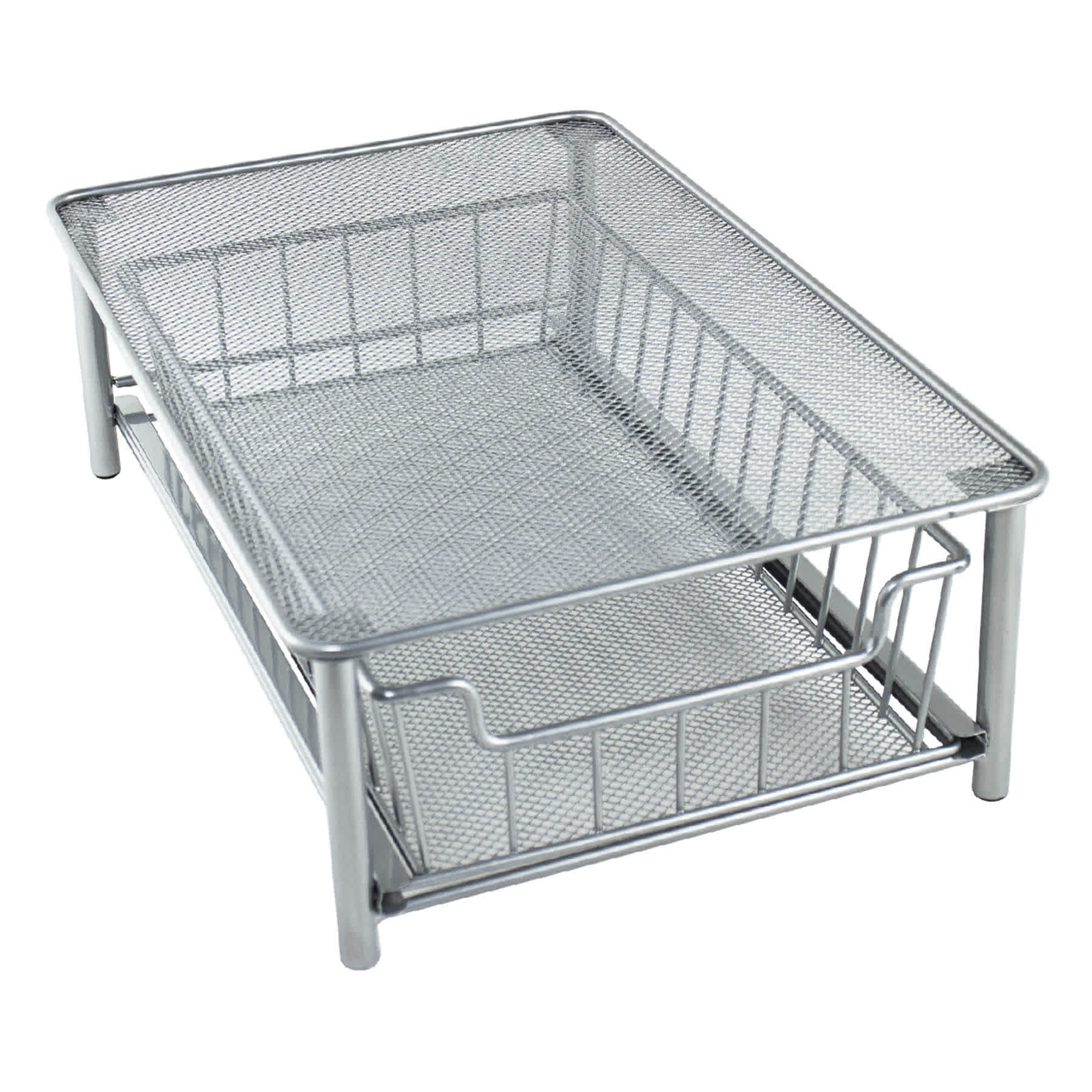 Silver Metal Under the Sink Storage, Small