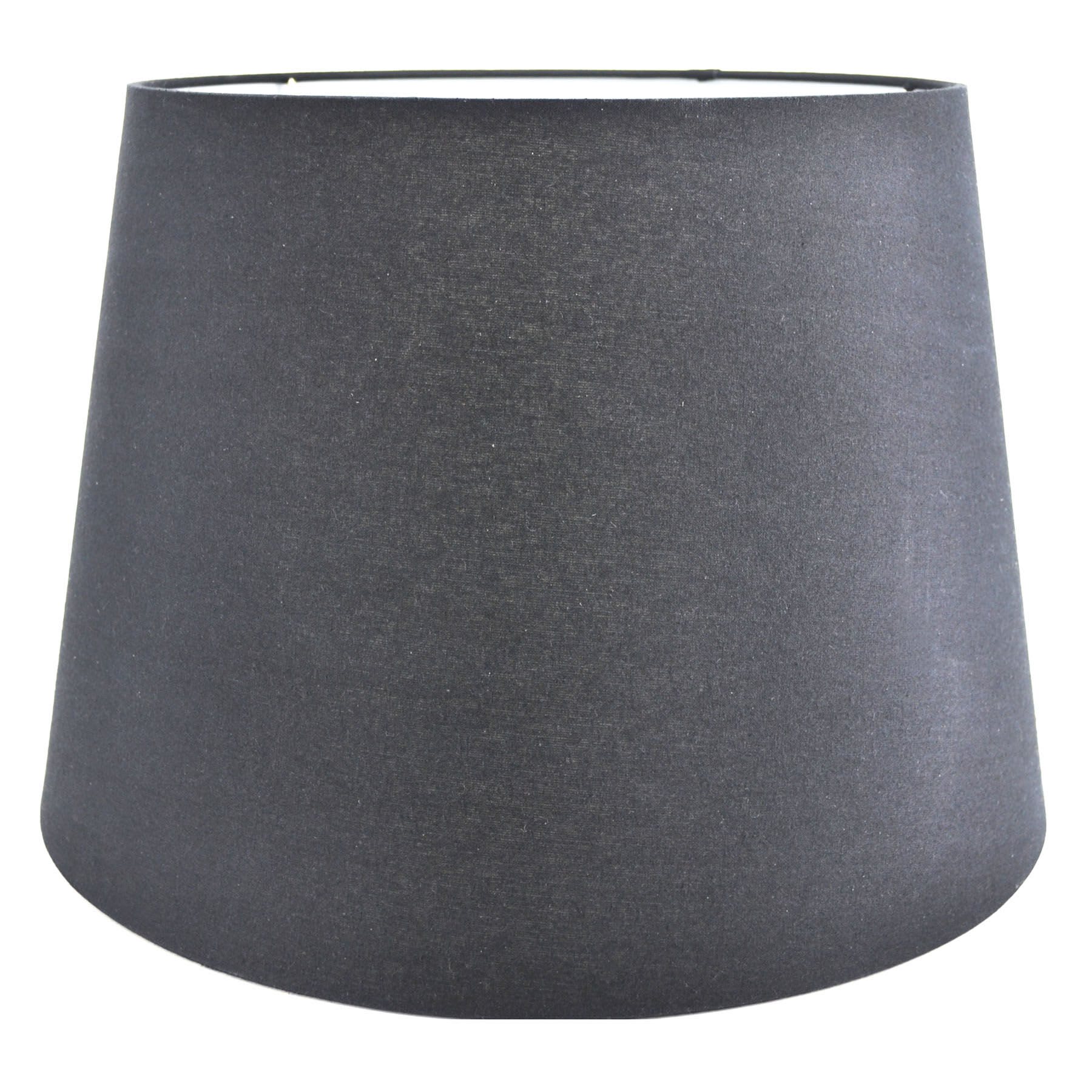 Black Large Table Lamp Shade, 17x17x12