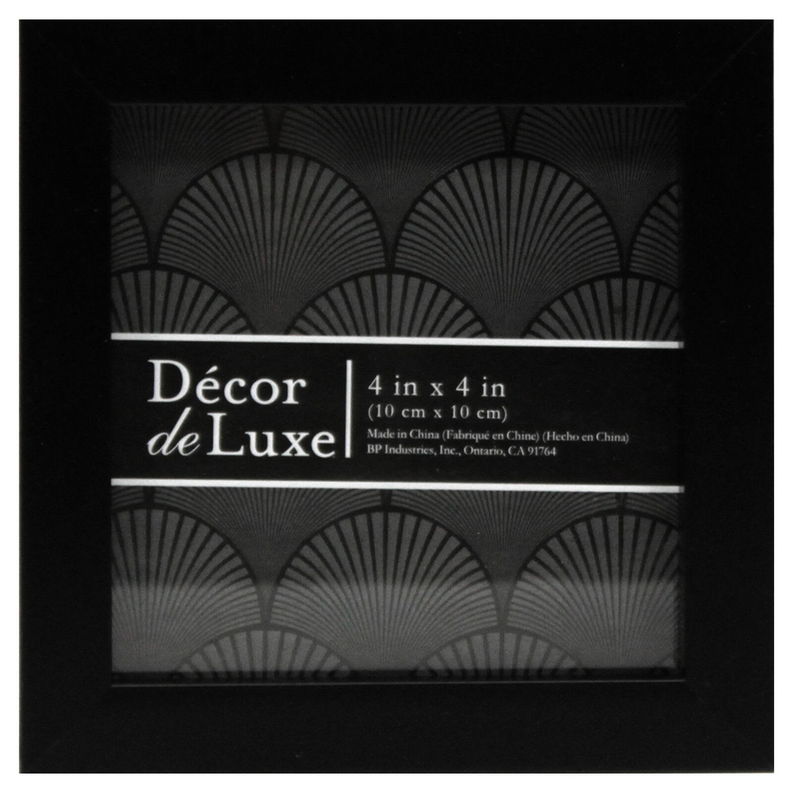 Black Tabletop Picture Frame, 4"