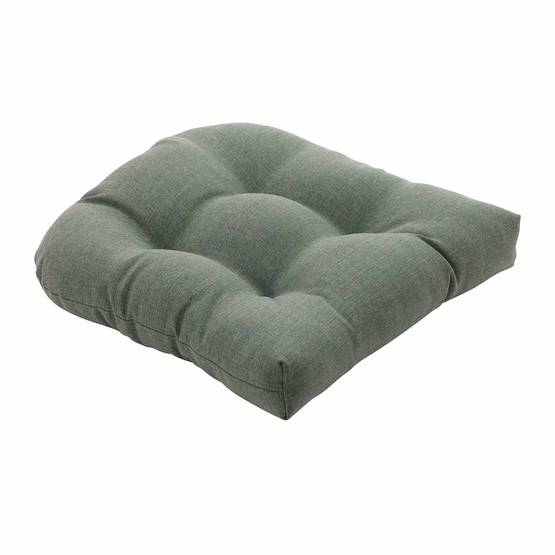 Honeybloom Endive Green Premium Outdoor Wicker Seat Cushion