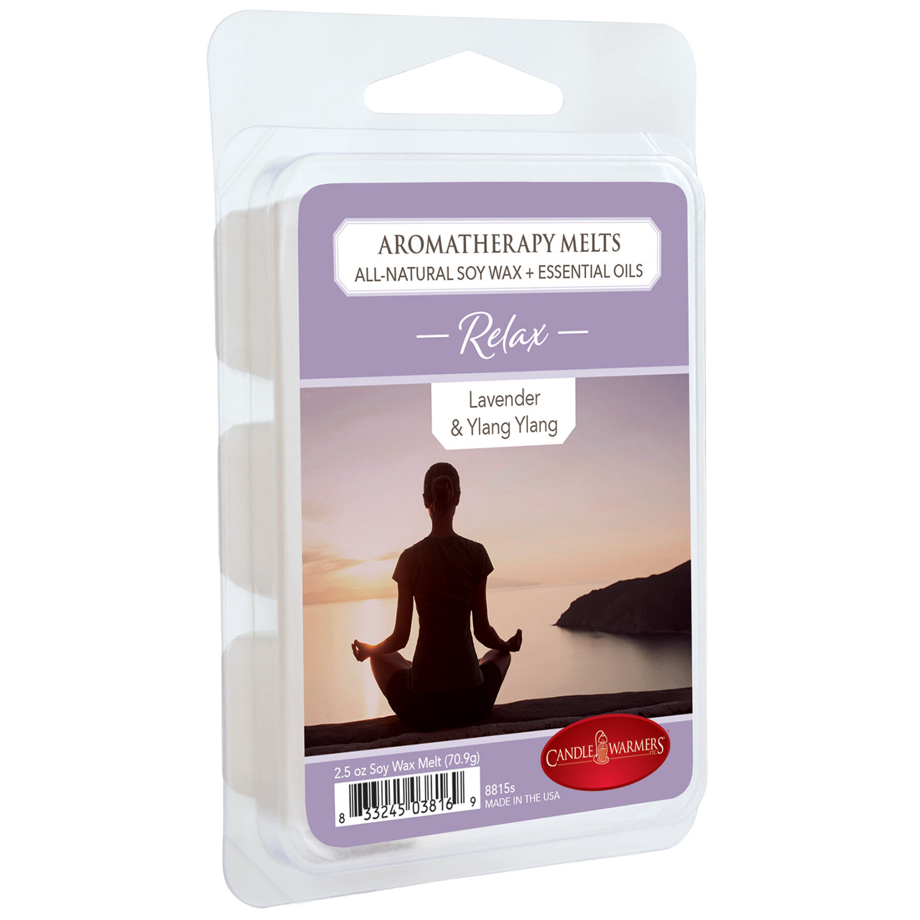 Relax Lavender & Ylang Ylang Scented Wax Melts, 2.5oz
