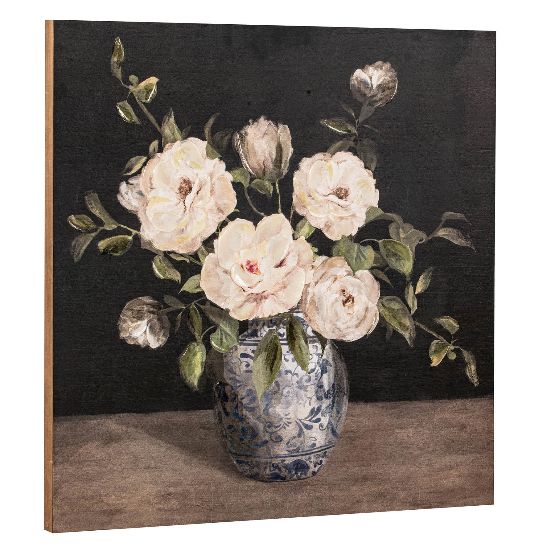 Floral Vase Wall Art, 24"