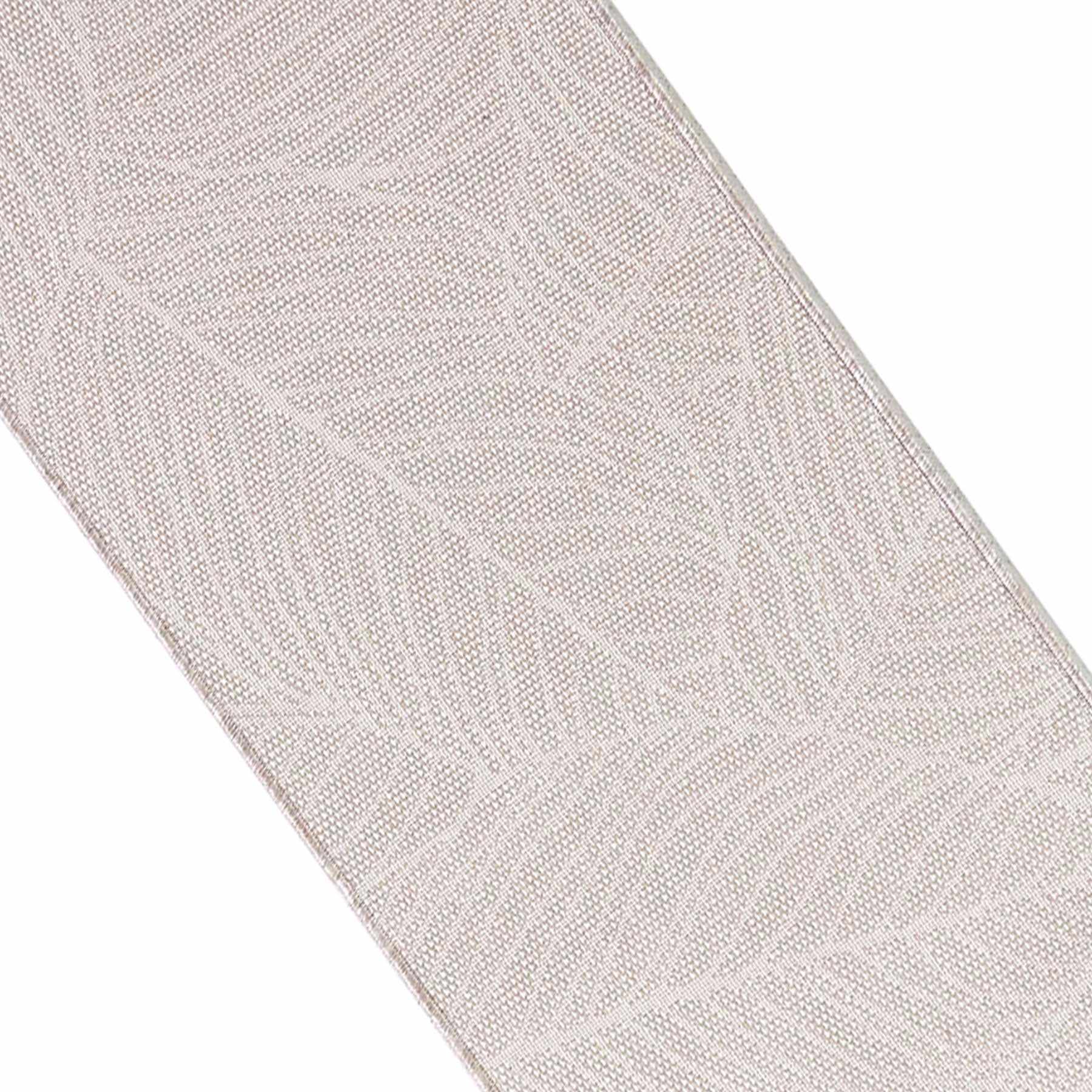(E494) Found & Fable Cream Palm Bay Leaves Outdoor Runner, 2x7