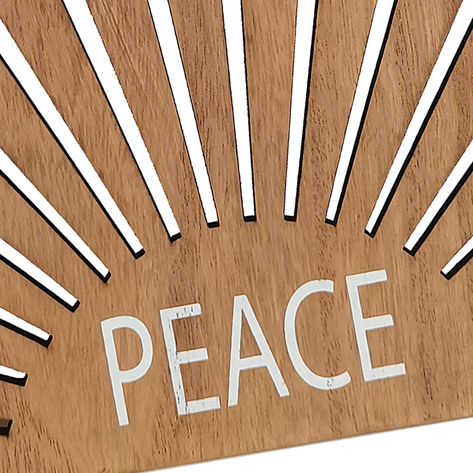 Peace Wood Sign, 9"
