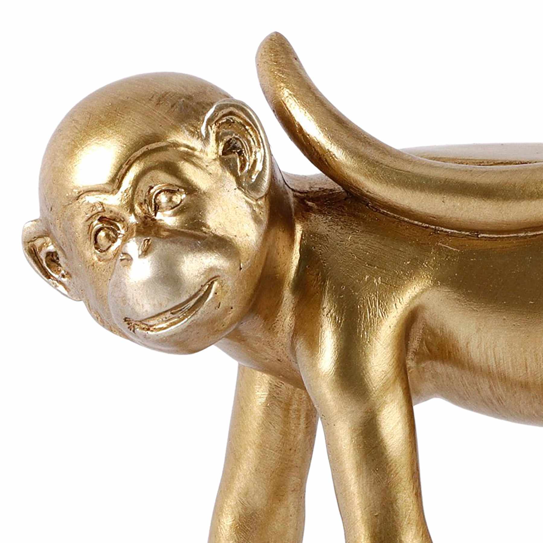 Metallic Monkey Decor, 4"