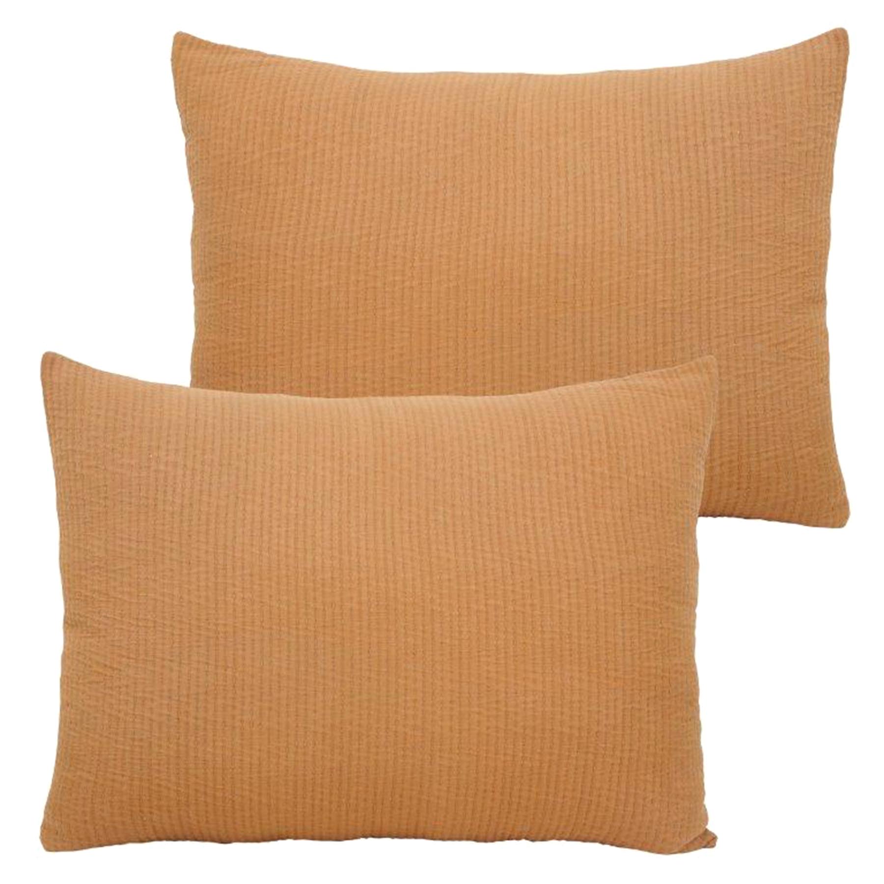 Honeybloom 3-Piece Brown Cotton Dash Matelasse Comforter Set, Full/Queen