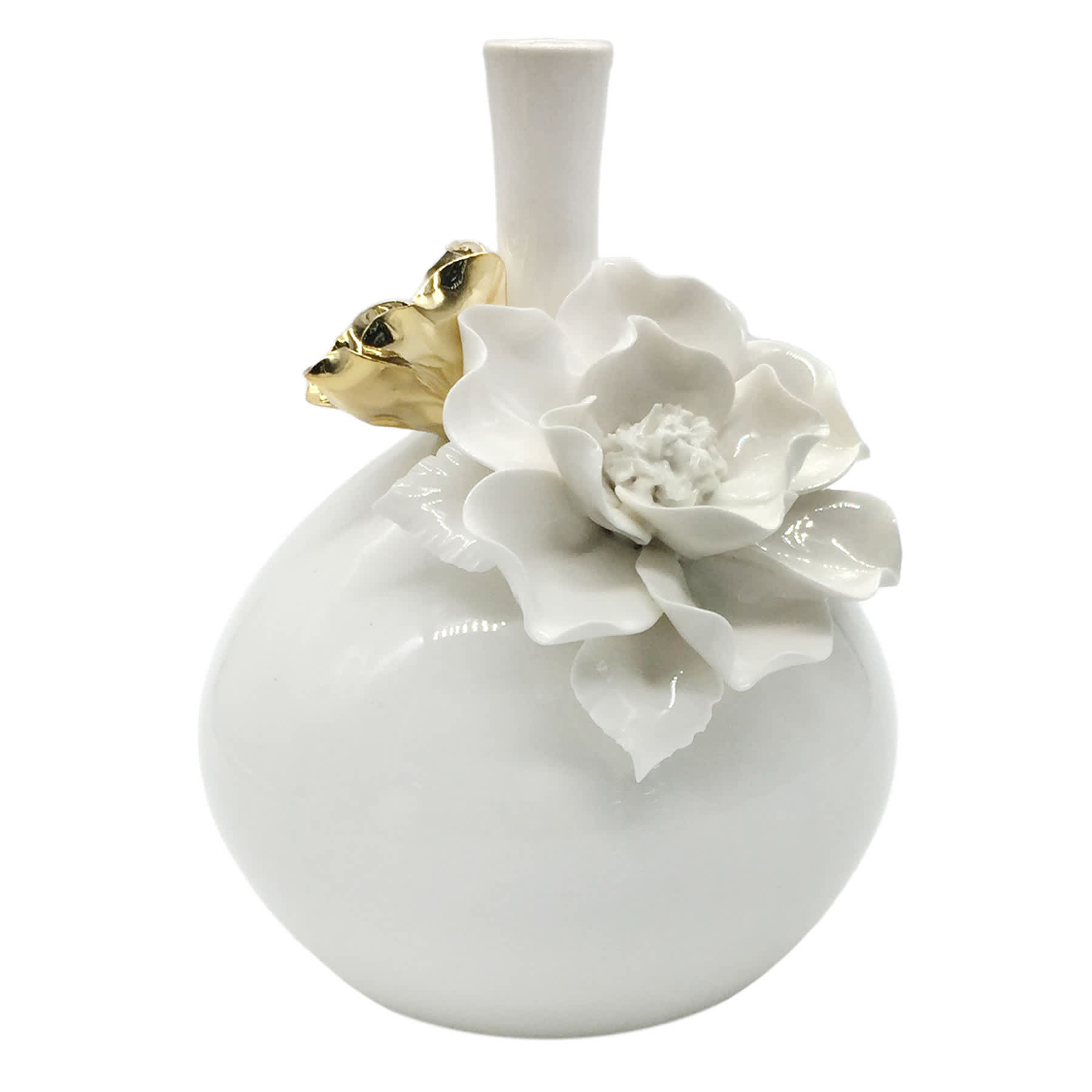 Providence Floral Porcelain Vase, 8"