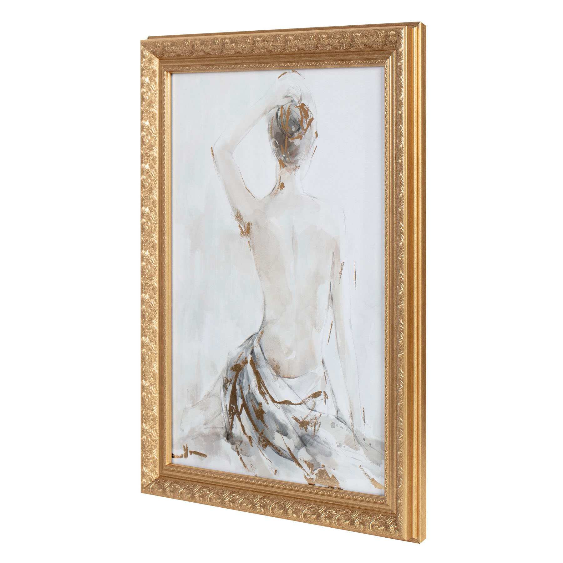 Providence Glass Framed Woman Print Wall Art, 16x20