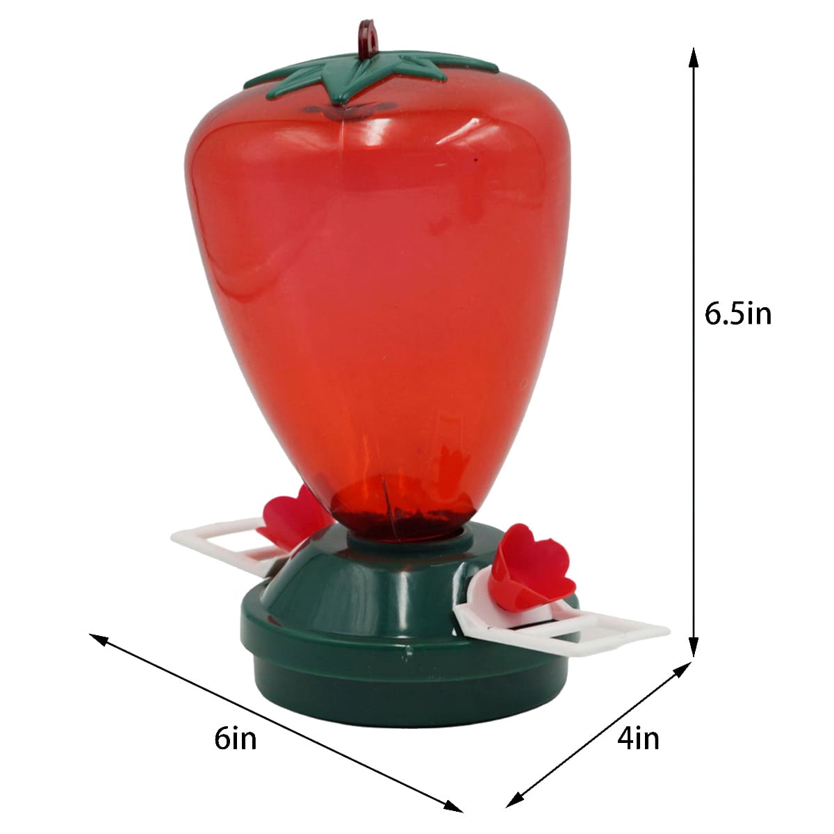 Plastic Hummingbird Feeder, 7"