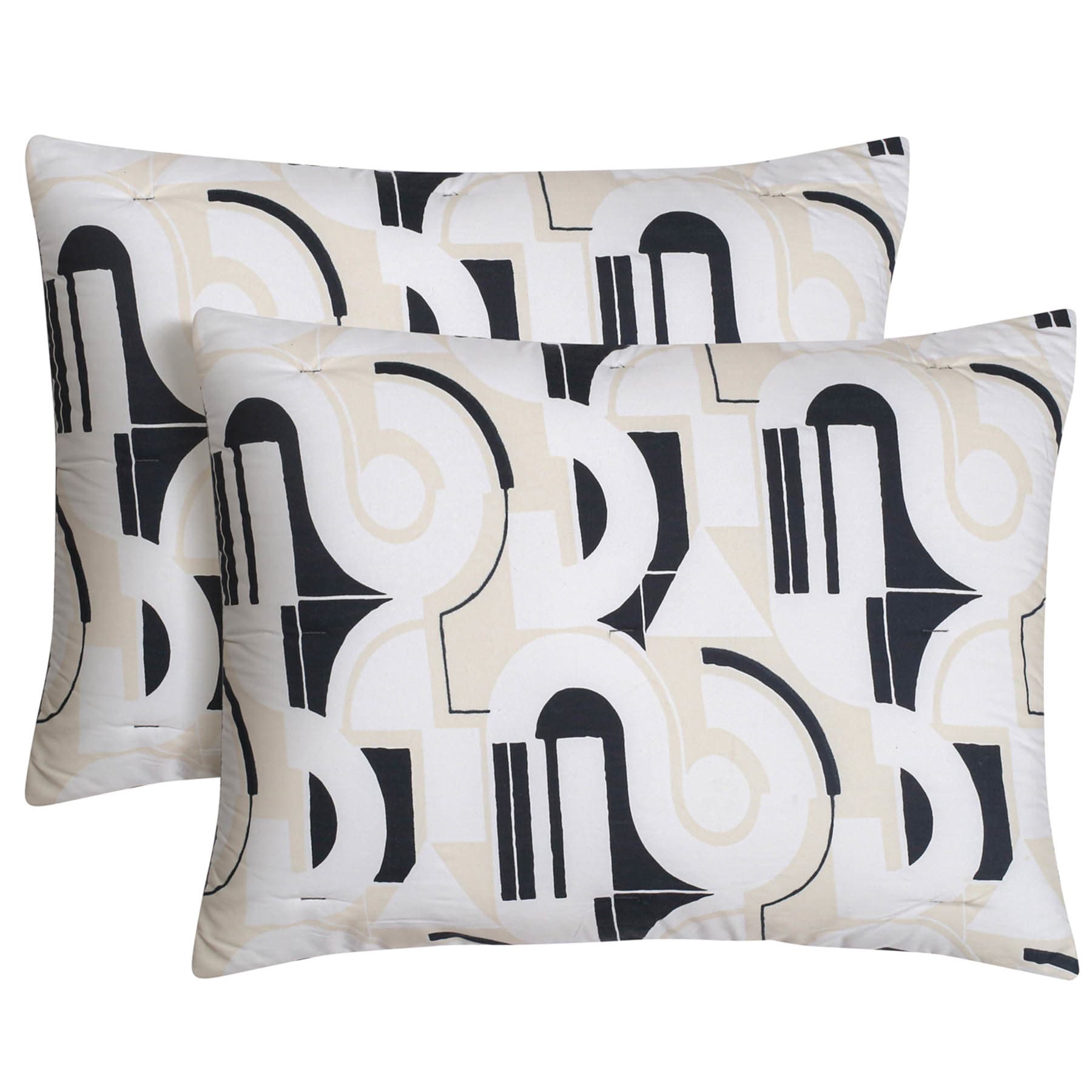 Crosby St. 5-Piece Modern Geo Printed Comforter Set, King
