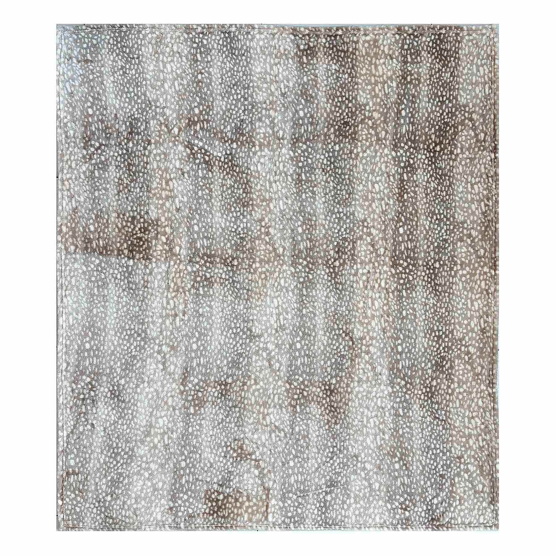 Crosby St. Fawn Design Micro Plush Throw Blanket, 50x60